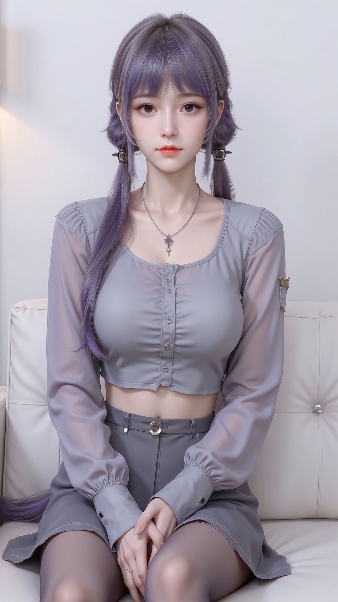 国漫女神白沉香现代装#白沉香 #斗罗大陆 #国漫壁纸,第3张