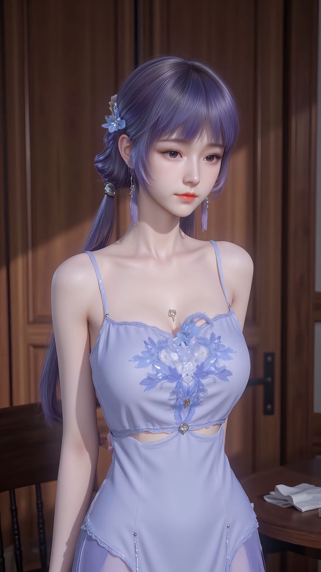 国漫女神白沉香现代装#白沉香 #斗罗大陆 #国漫壁纸,第4张