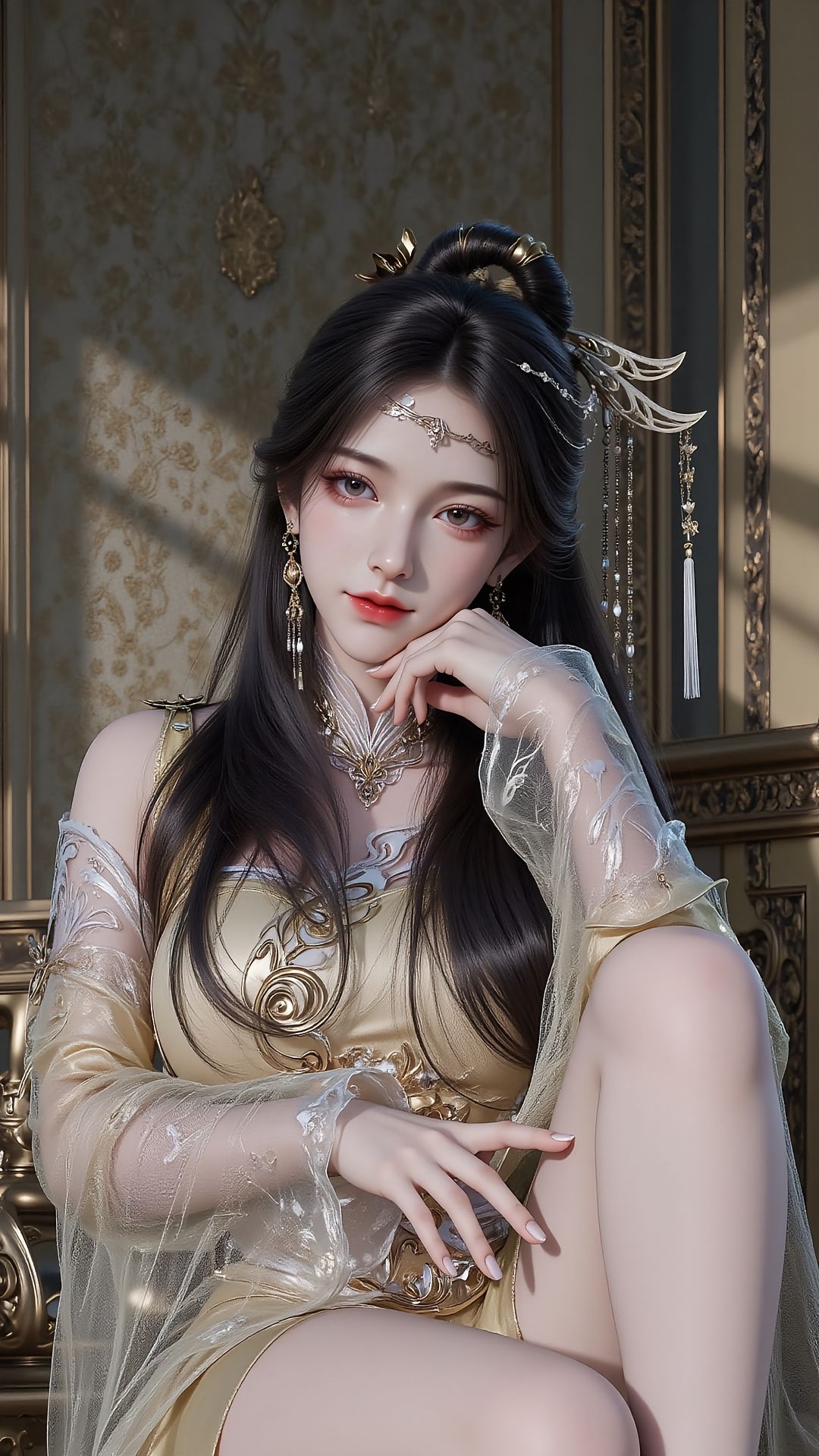 国漫女神金瓶儿#金瓶儿 #诛仙 #国漫壁纸,第4张