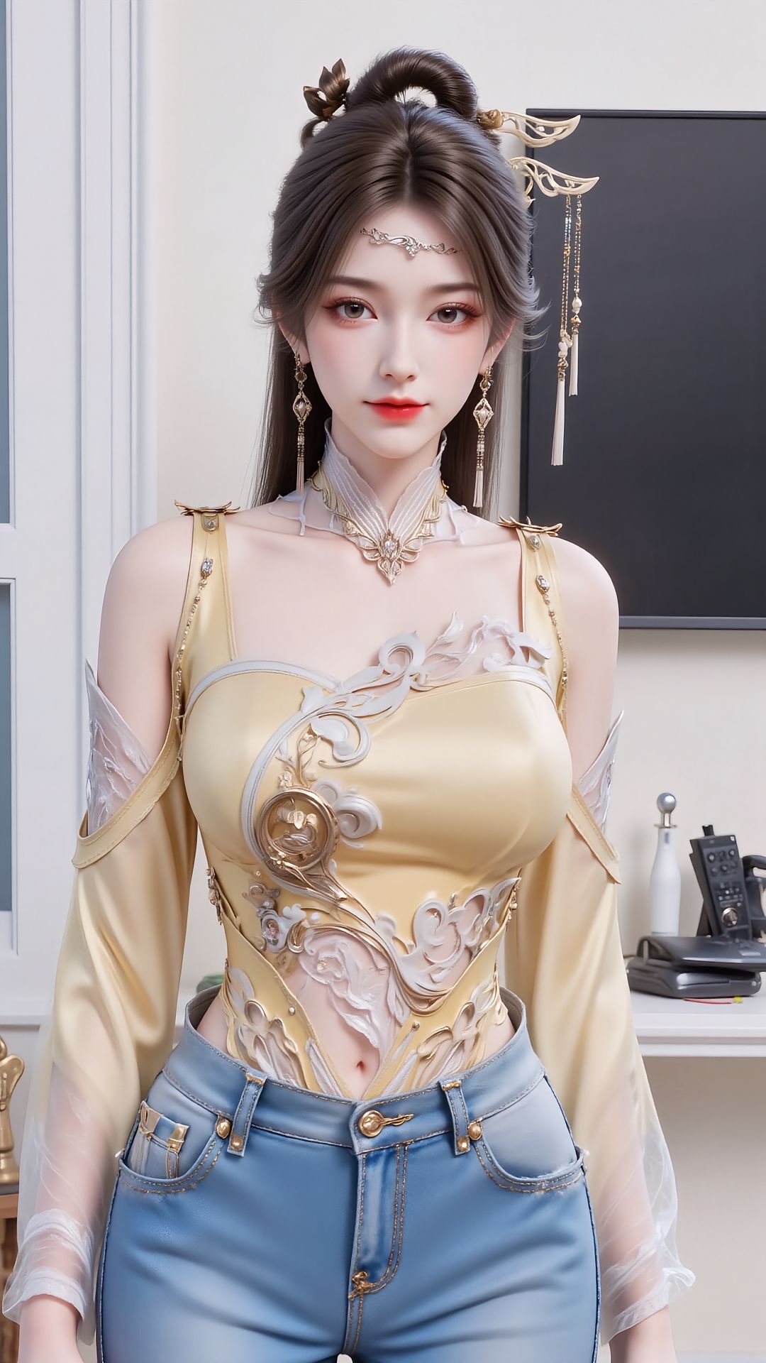 国漫女神金瓶儿#金瓶儿 #诛仙 #国漫壁纸,第5张