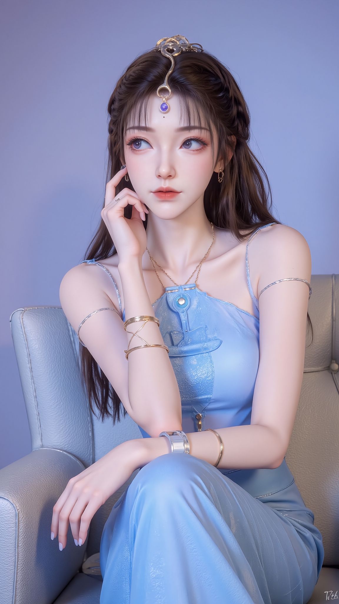 国漫女神文思月#文思月 #国漫壁纸 #凡人修仙传,第6张