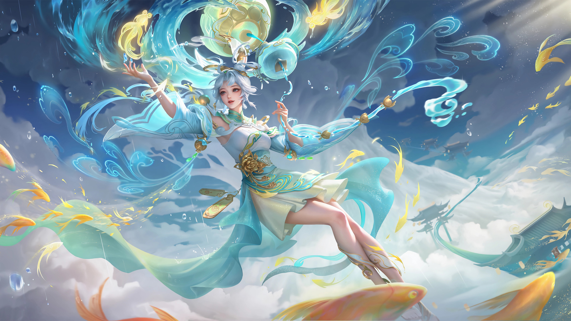 公孙离-云诺千山 王者荣耀桌面壁纸,第1张