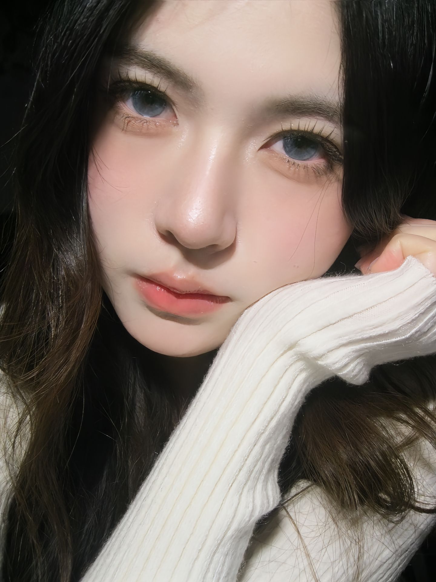 @邑莫绿 爱时而清晰，时而模糊。#妆容分享 #inmyfeelings #氛围感 #今日妆容 #射手,第3张