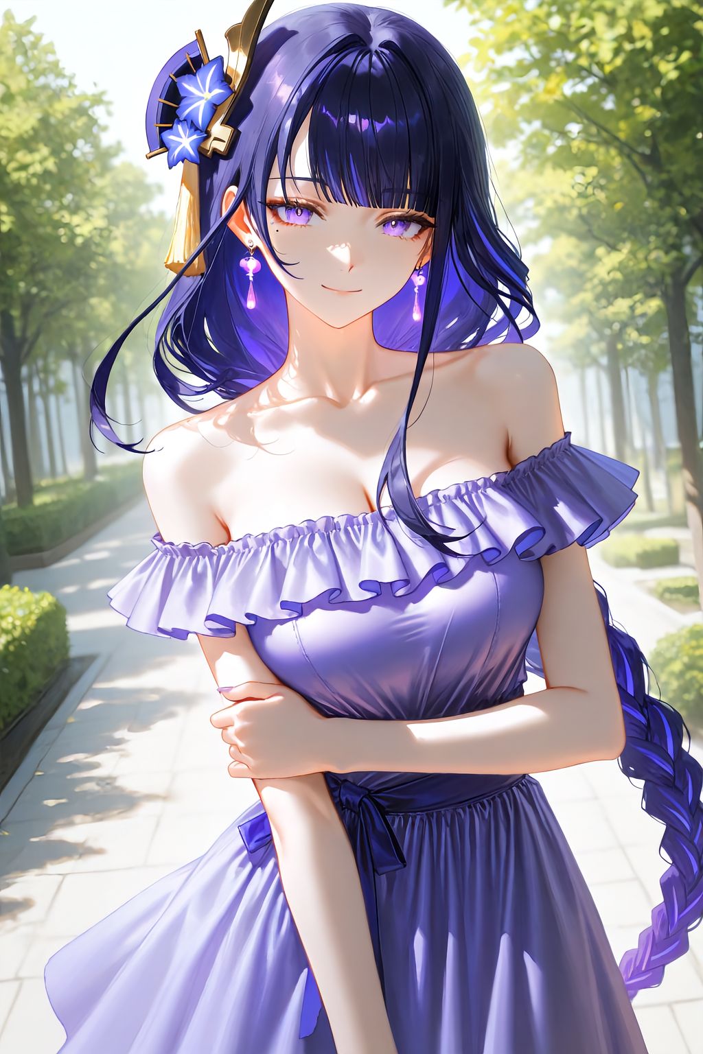 #原神 #雷电将军 #二次元 #御姐,第1张