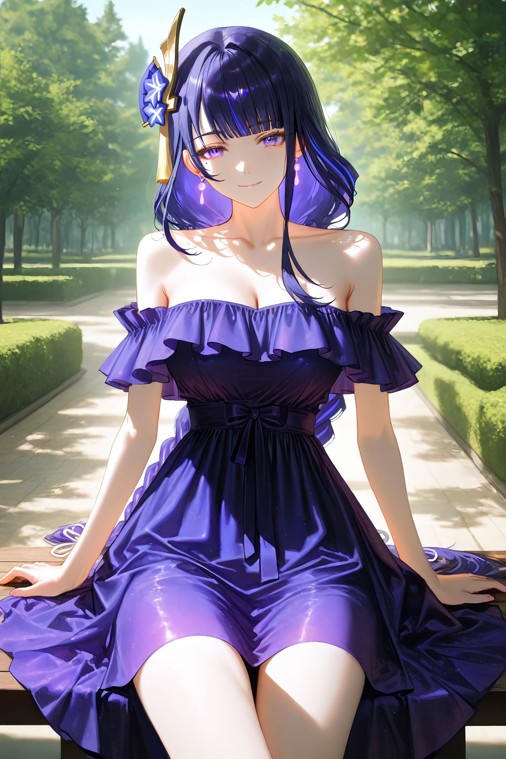 #原神 #雷电将军 #二次元 #御姐,第3张