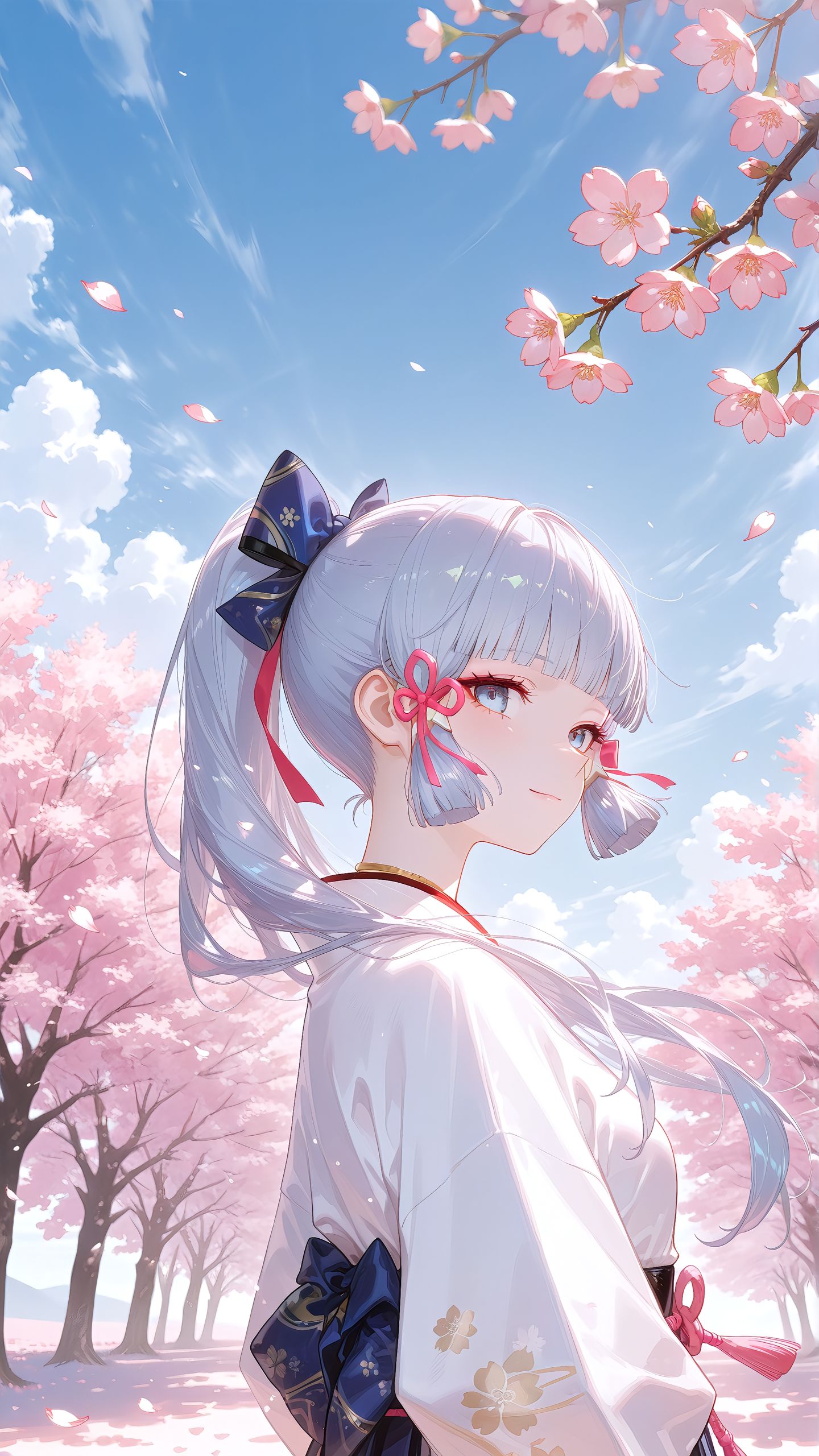 #原神 #神里绫华 #ai绘画,第2张