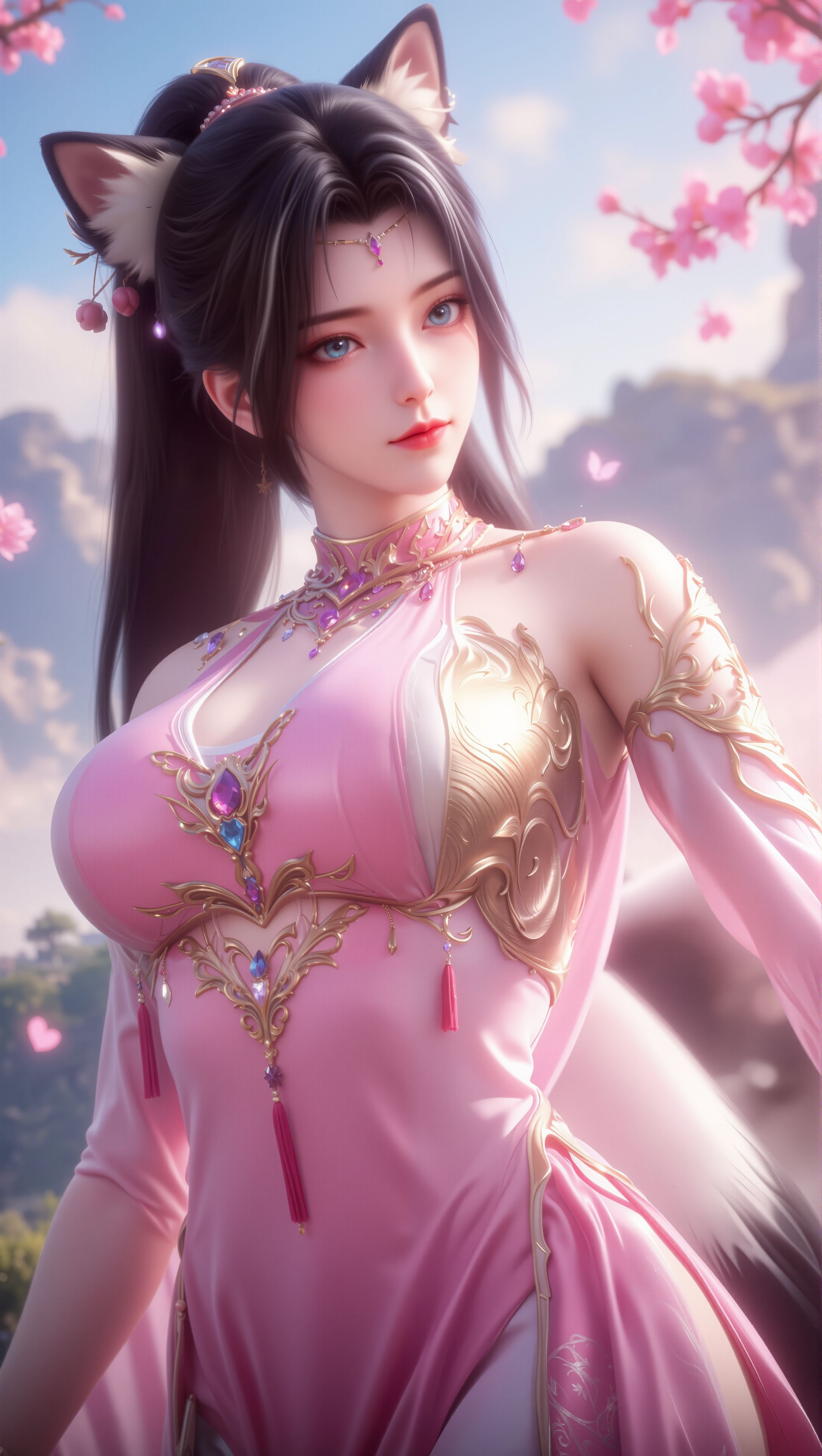 完美世界 天狐仙子绝美。#国漫 #国漫女神 #壁纸 #完美世界 #天狐仙子,第5张