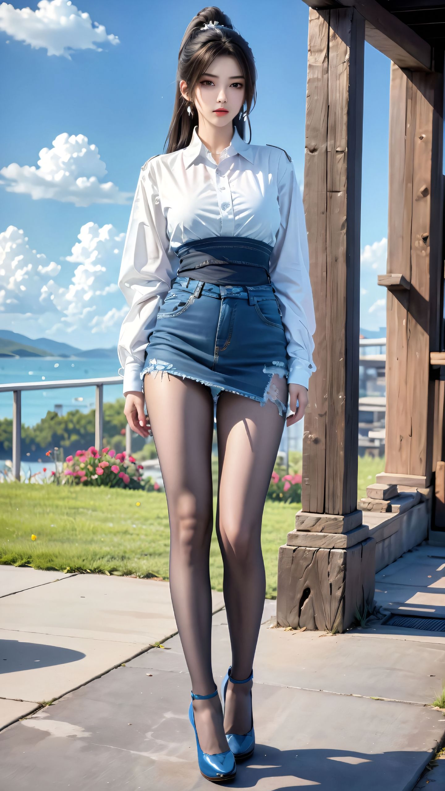 给你个机会向我表白，失败了再给一个。#二次元美女 #剑来 #宁姚 #陈平安宁姚 #二次元壁纸,第1张