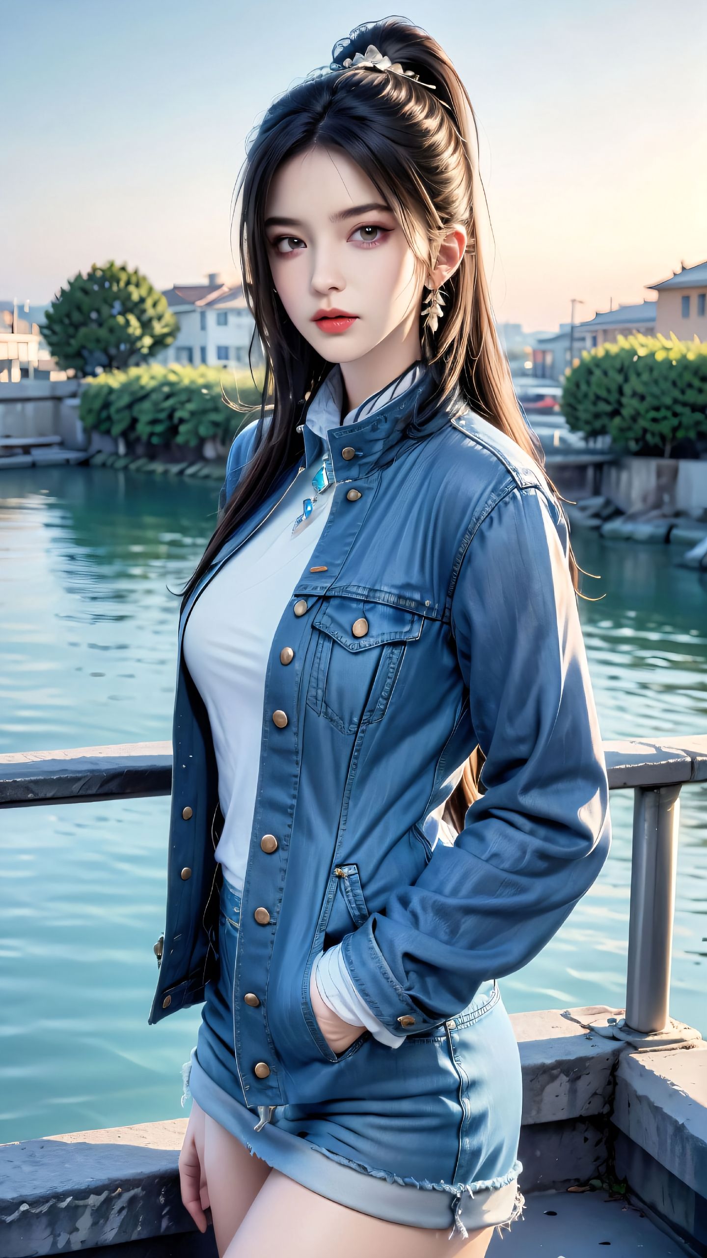 给你个机会向我表白，失败了再给一个。#二次元美女 #剑来 #宁姚 #陈平安宁姚 #二次元壁纸,第3张