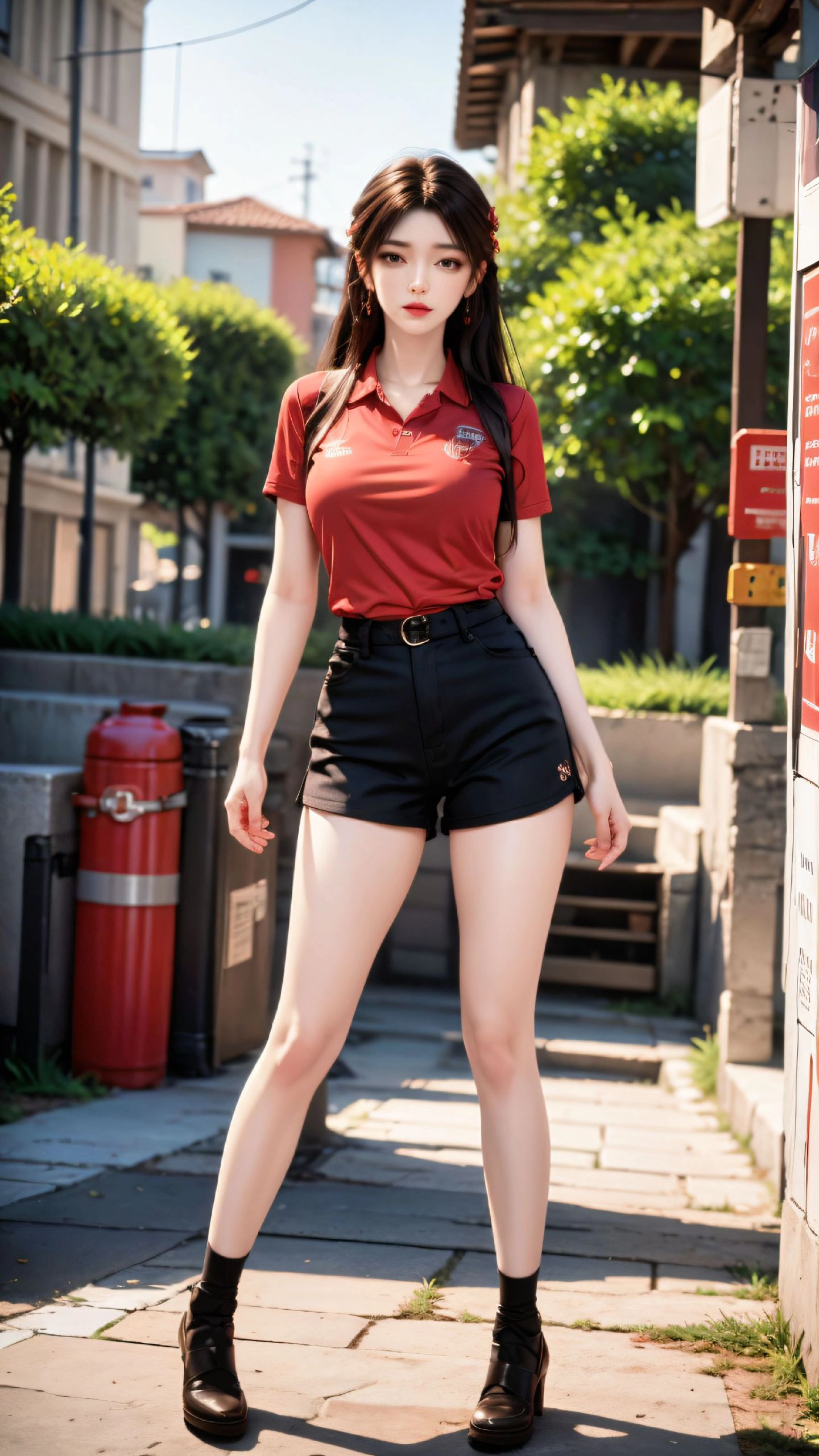 我没法边走边爱，因你挡住了人山人海。#二次元女神 #完美世界 #火灵儿 #甜美女孩 #二次元壁纸,第2张