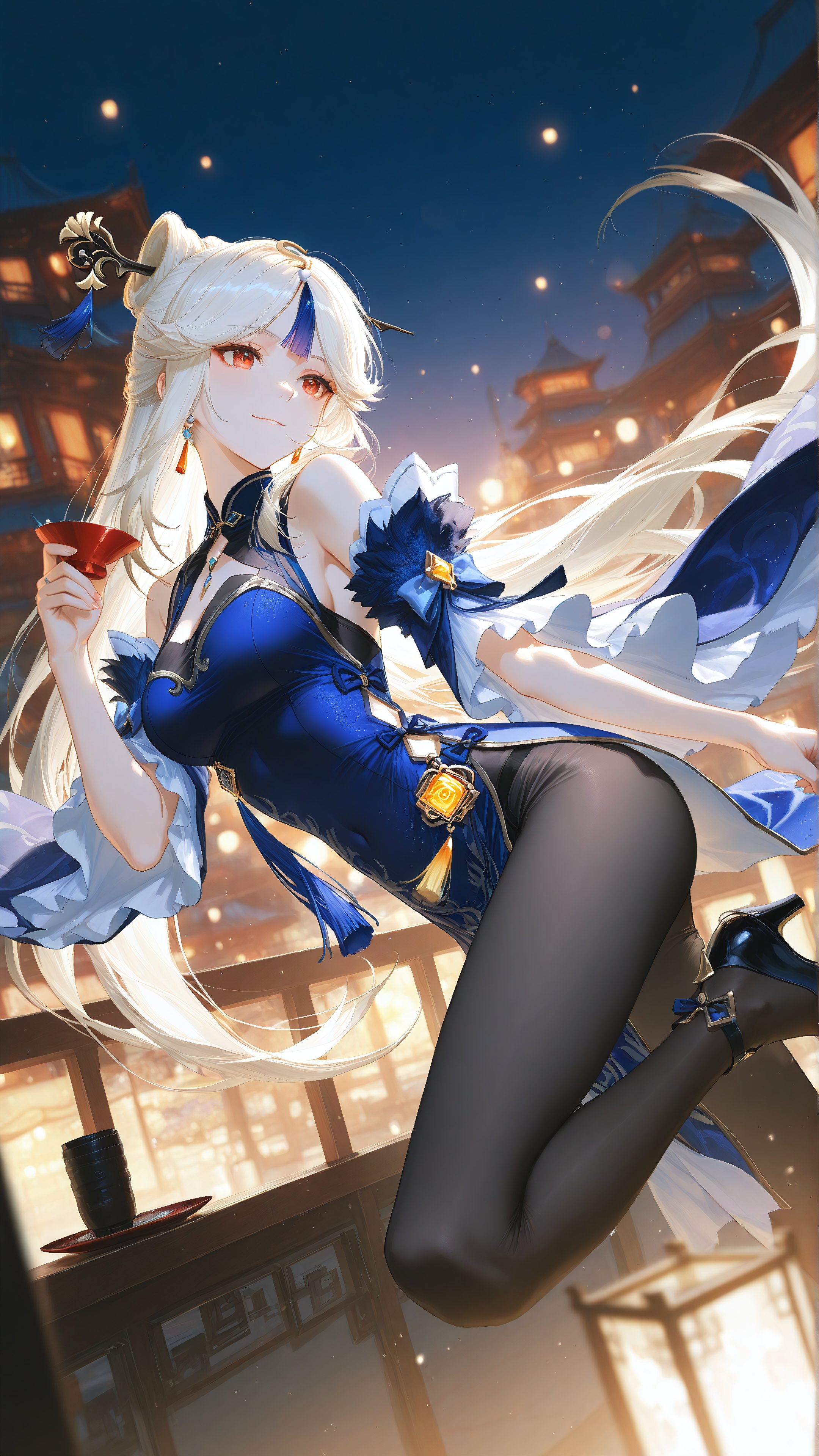 #原神 #凝光 #ai绘画,第3张