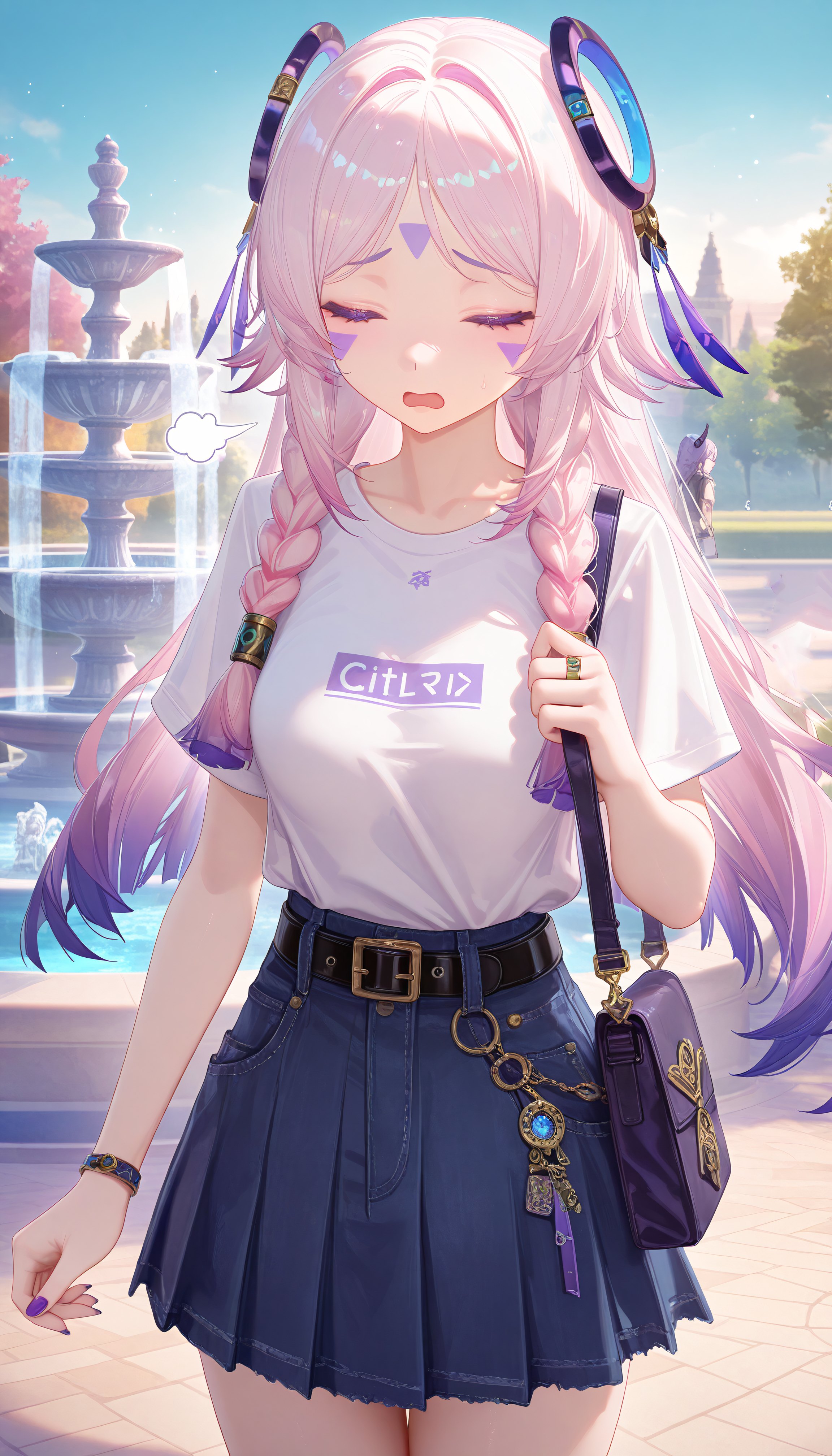 和茜特菈莉的约会。每日更新最新作品超清壁纸,第3张