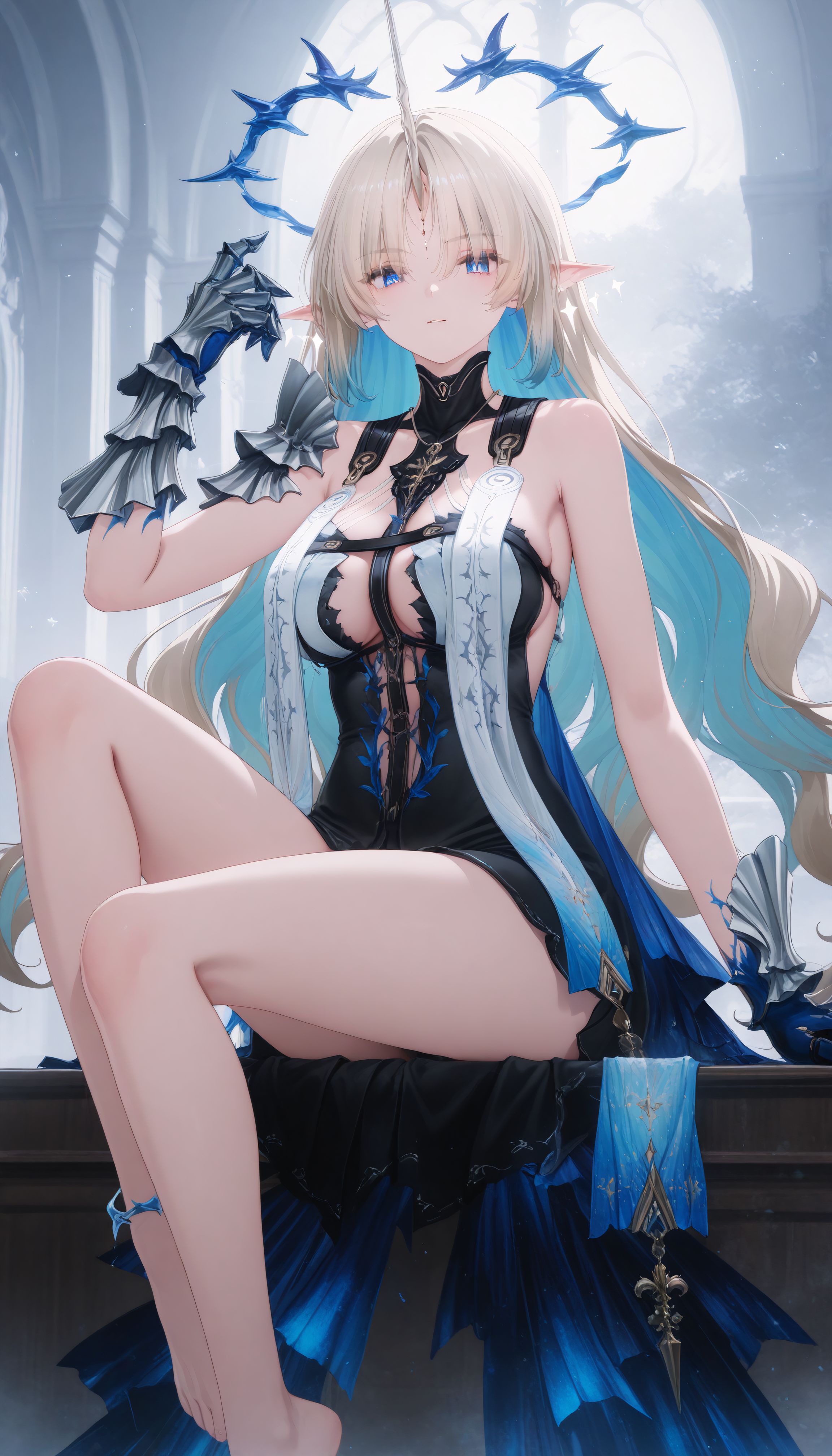 芙露德莉斯 玫瑰 荆棘。#鸣潮  #芙露德莉斯 #卡提希娅 #二次元 #壁纸,第3张