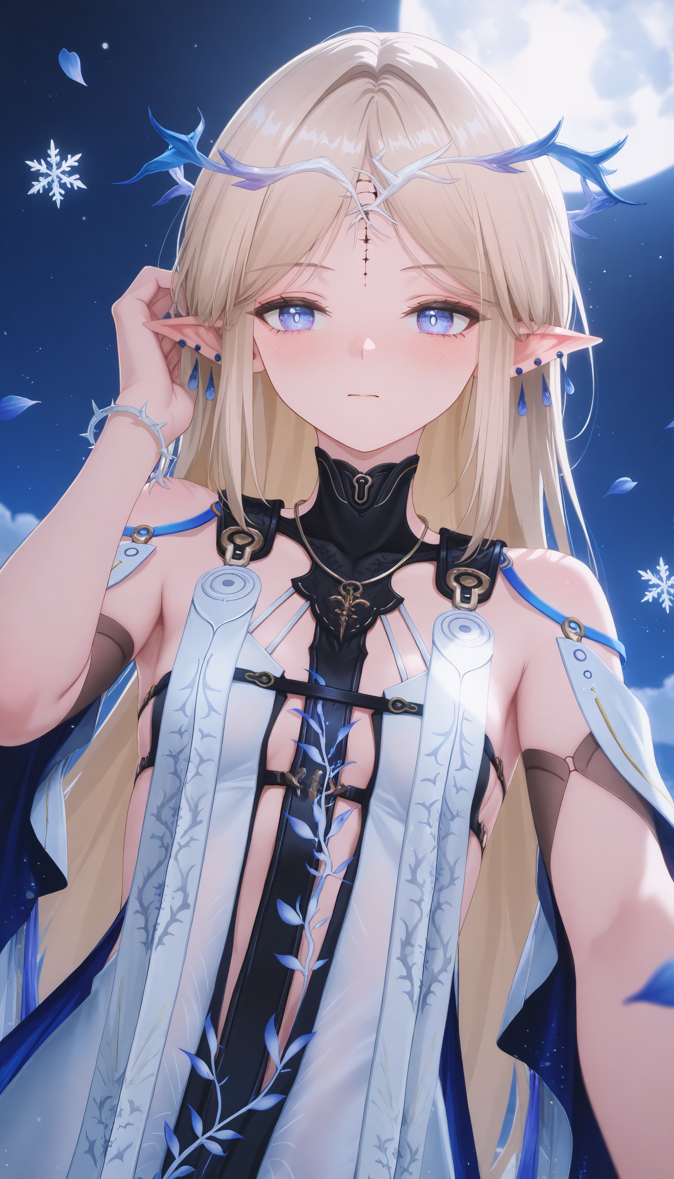 卡提希娅 月下。#鸣潮  #卡提希娅 #二次元 #壁纸,第2张