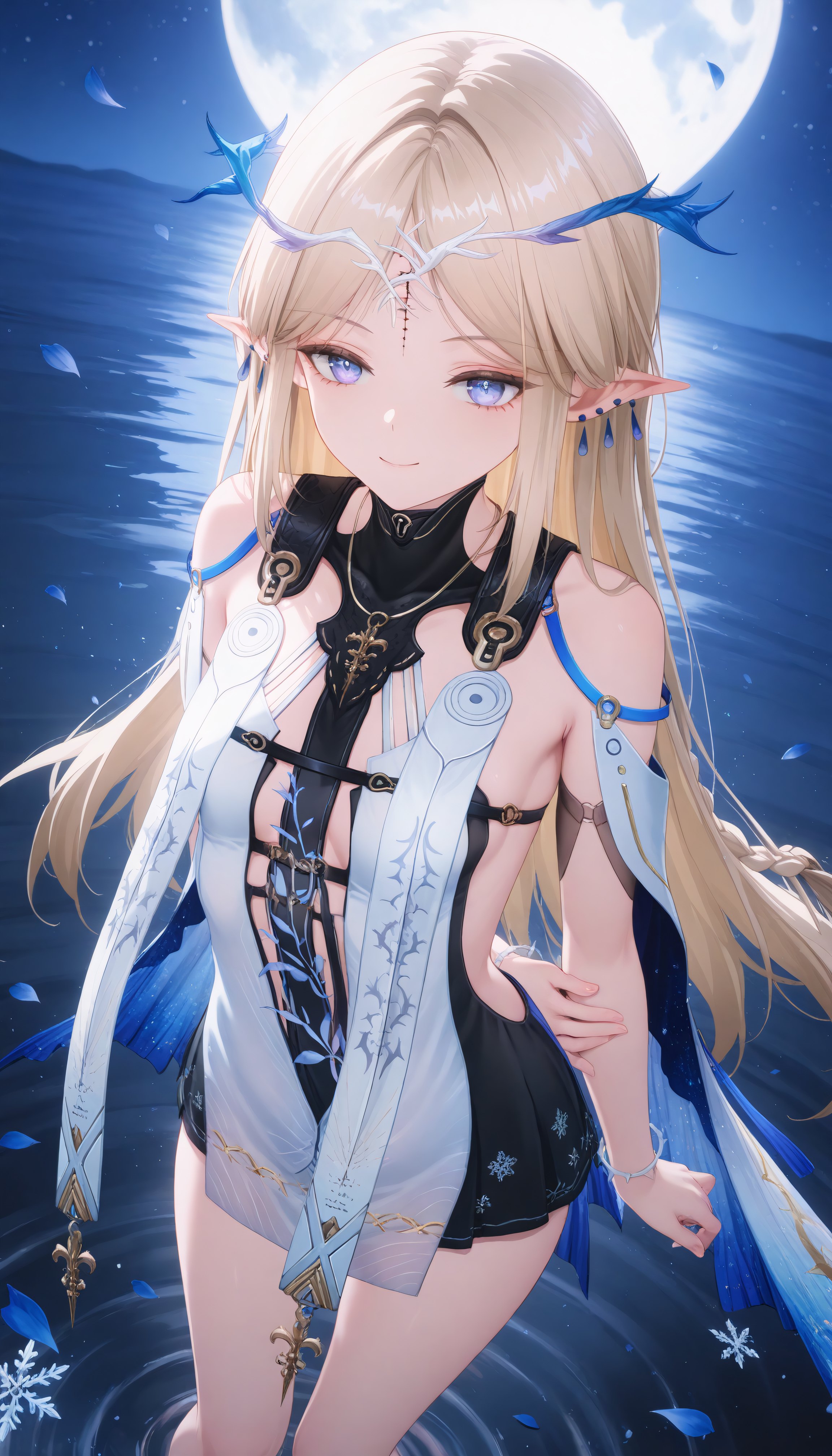 卡提希娅 月下。#鸣潮  #卡提希娅 #二次元 #壁纸,第3张