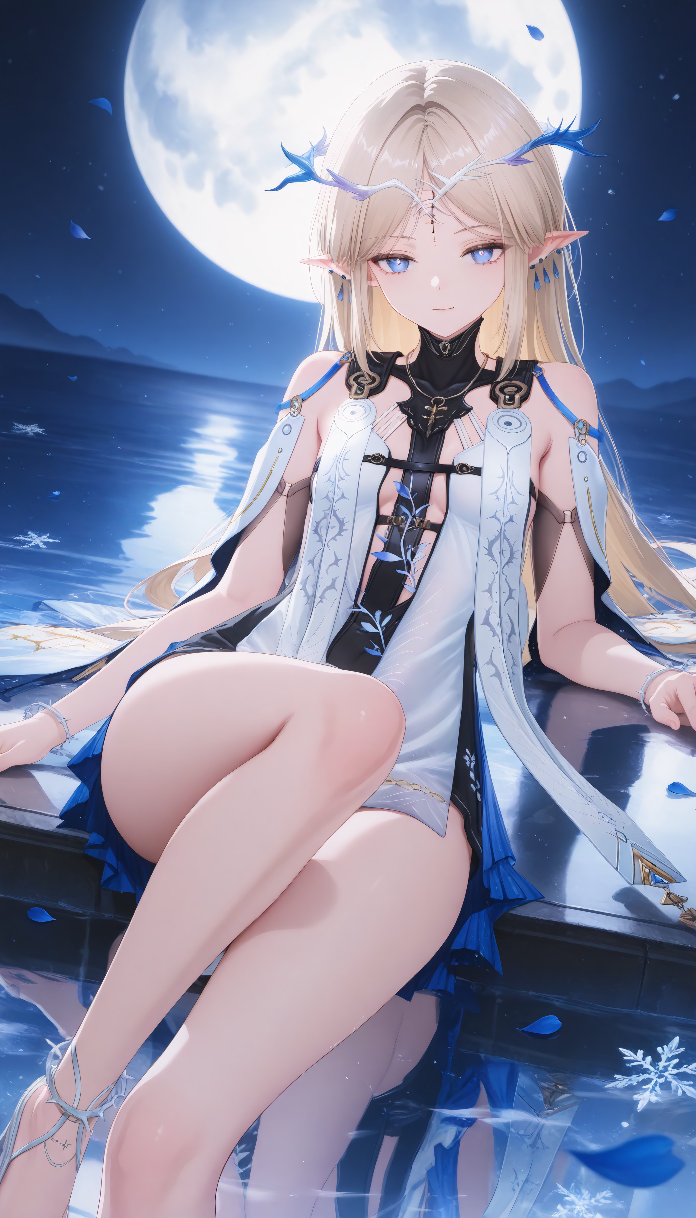 卡提希娅 月下。#鸣潮  #卡提希娅 #二次元 #壁纸,第5张