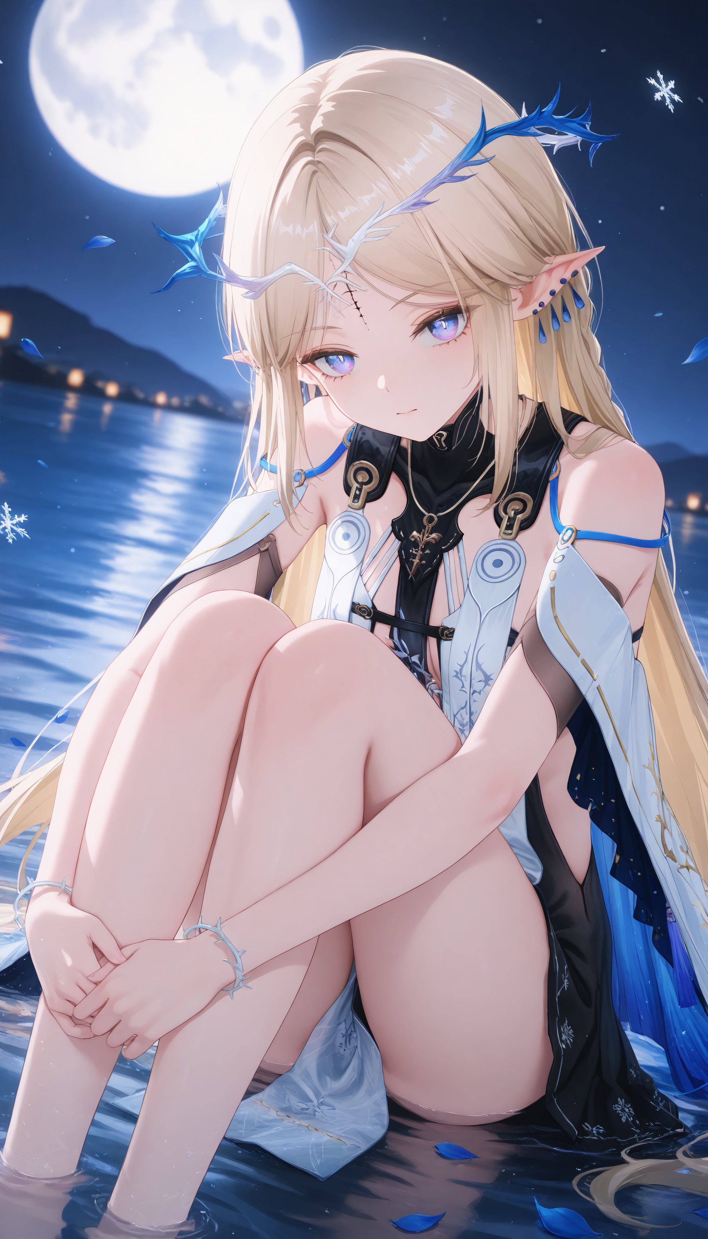 卡提希娅 月下。#鸣潮  #卡提希娅 #二次元 #壁纸,第4张