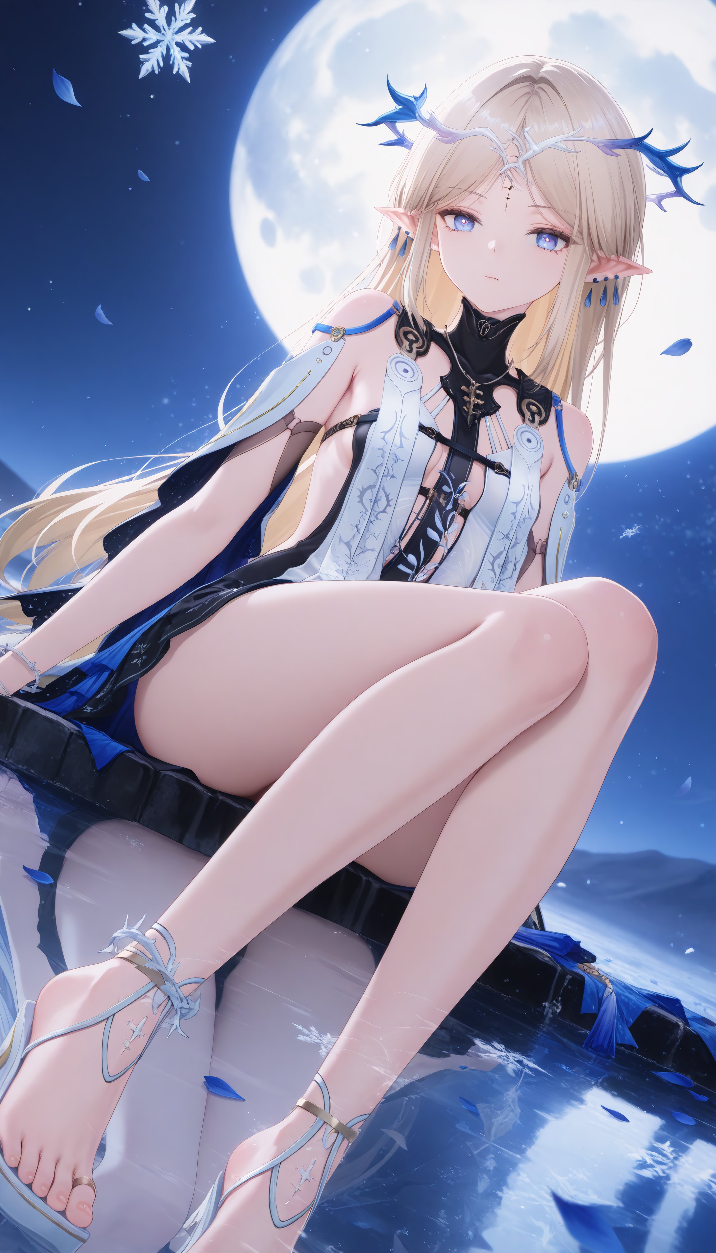 卡提希娅 月下。#鸣潮  #卡提希娅 #二次元 #壁纸,第6张