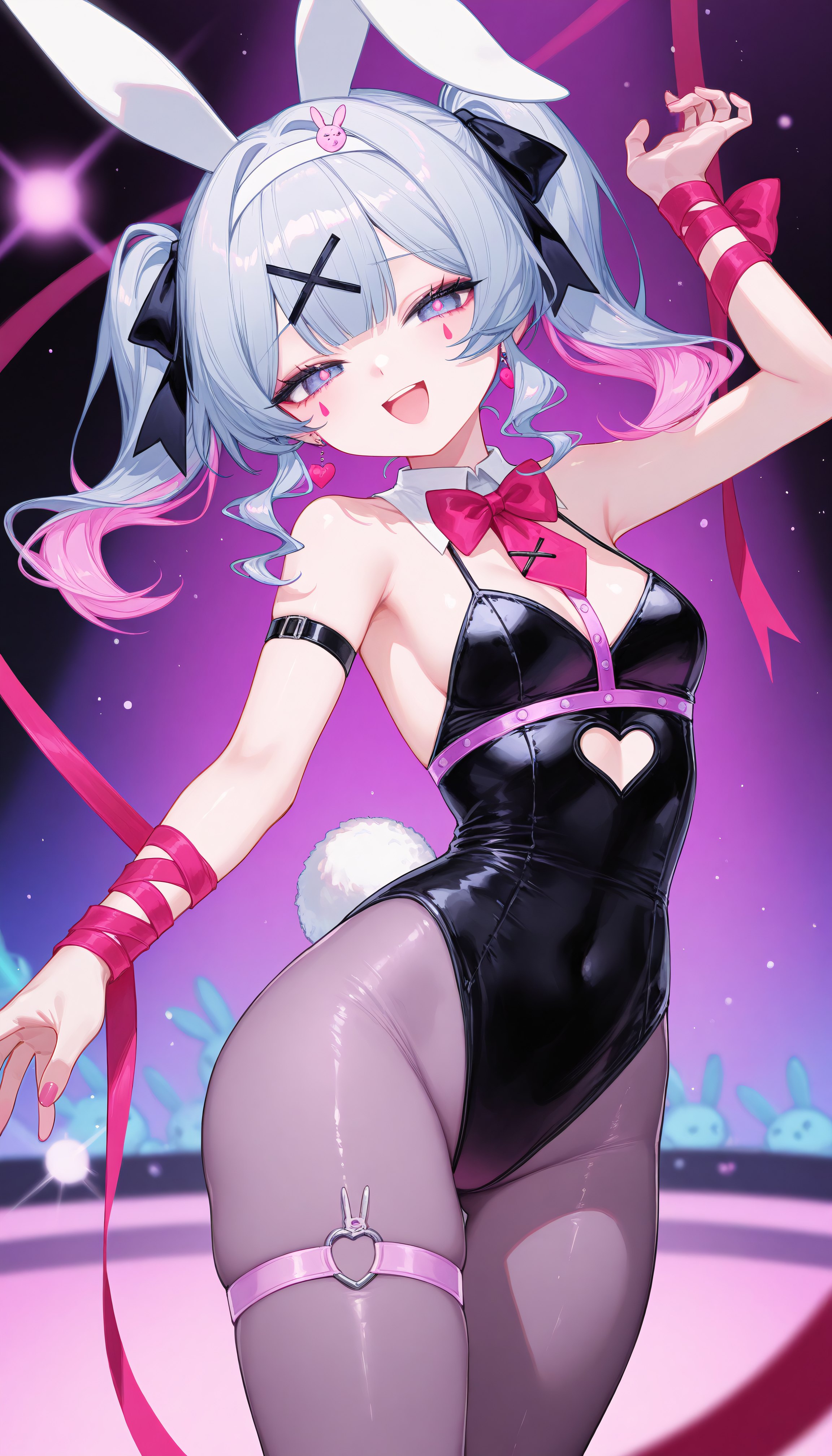 兔子洞初音。#二次元 #初音未来 #壁纸,第2张