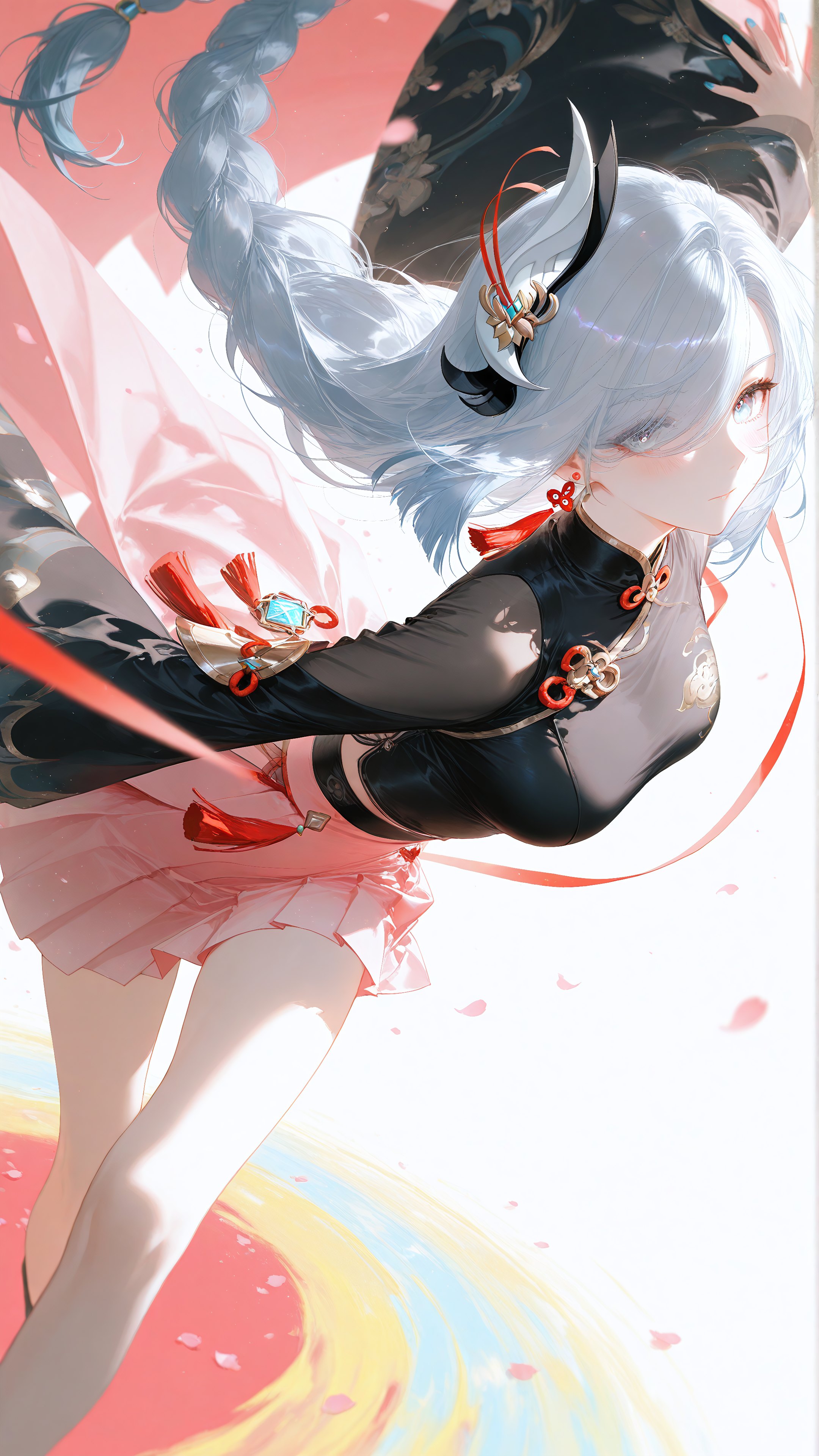 #原神 #申鹤 #ai绘画,第2张