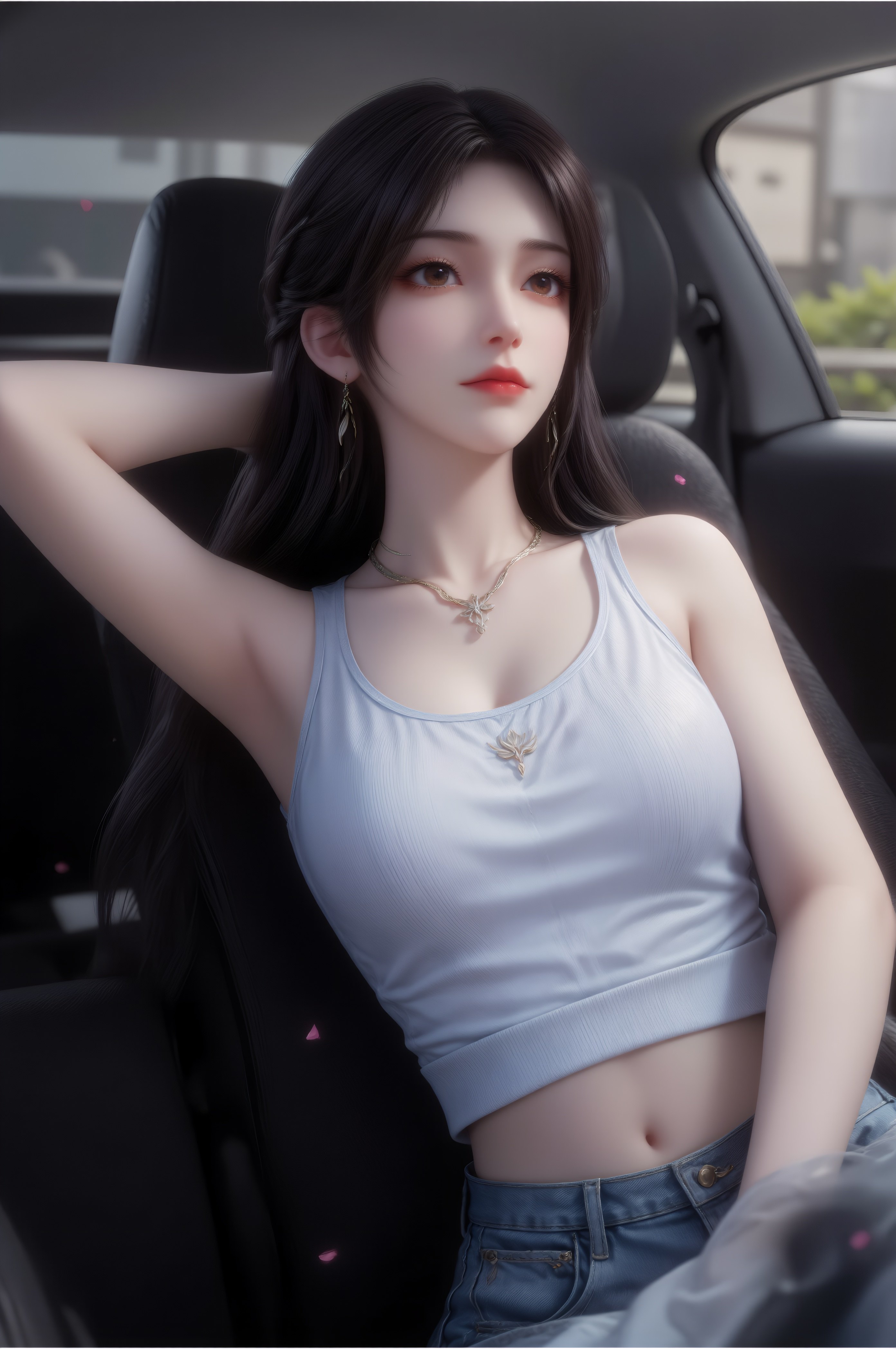 火灵儿 完美世界 完美身材 汽车,第2张