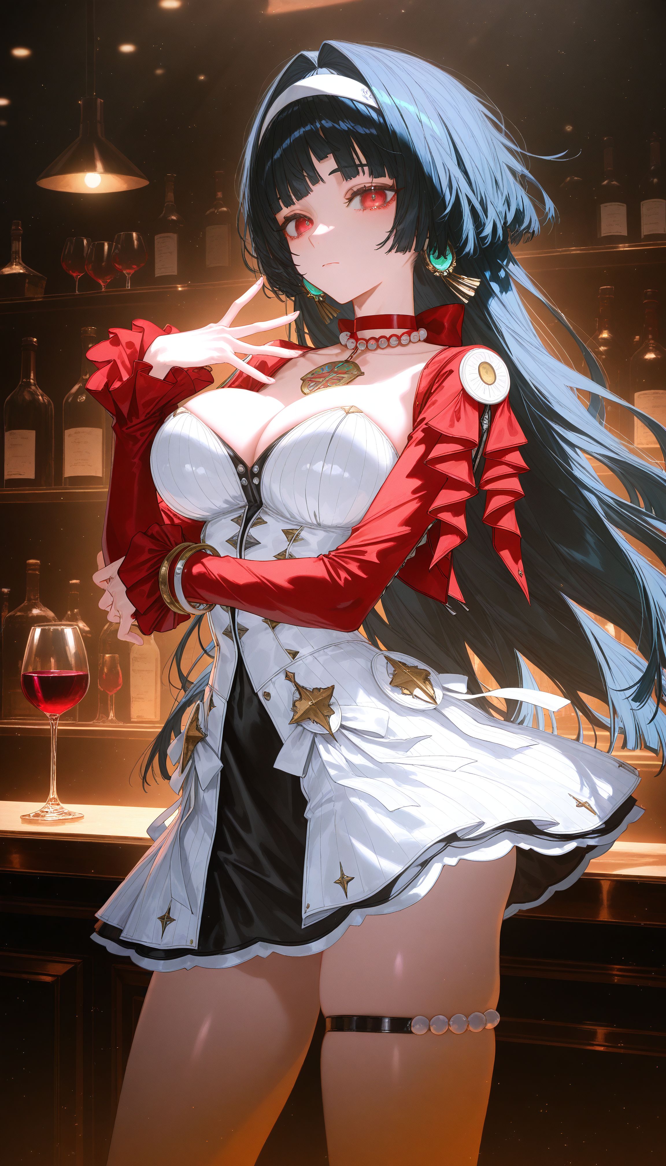 耀嘉音 偶遇。#绝区零 #耀嘉音 #二次元 #壁纸,第1张