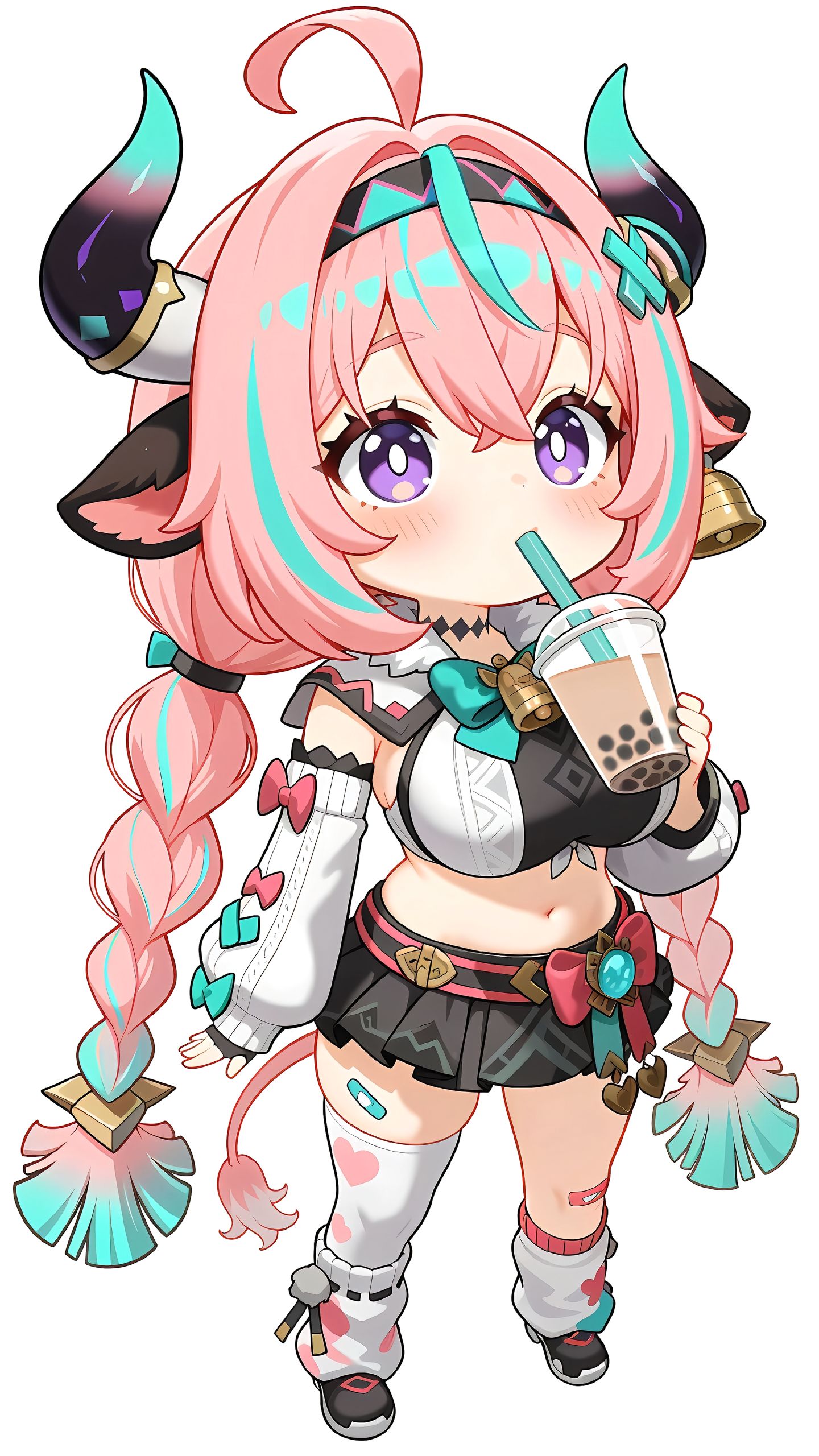 瓦雷莎。汉堡大爆炸。#原神纳塔 #瓦雷莎 #原神二创 #二次元美图 #二次元少女,第6张