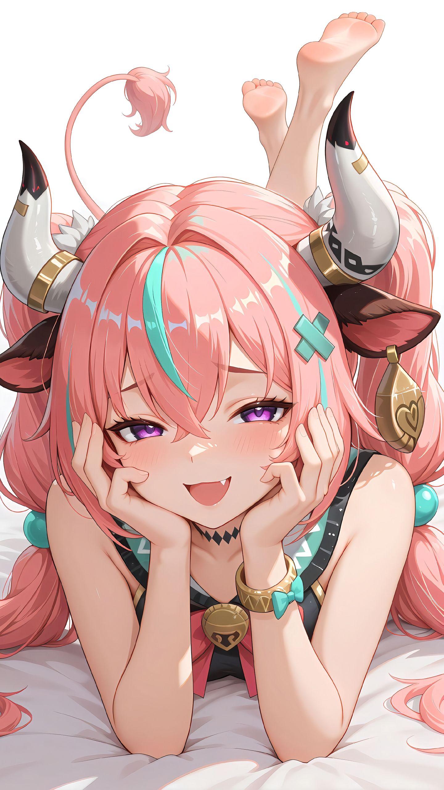 瓦雷莎。汉堡大爆炸。#原神纳塔 #瓦雷莎 #原神二创 #二次元美图 #二次元少女,第5张