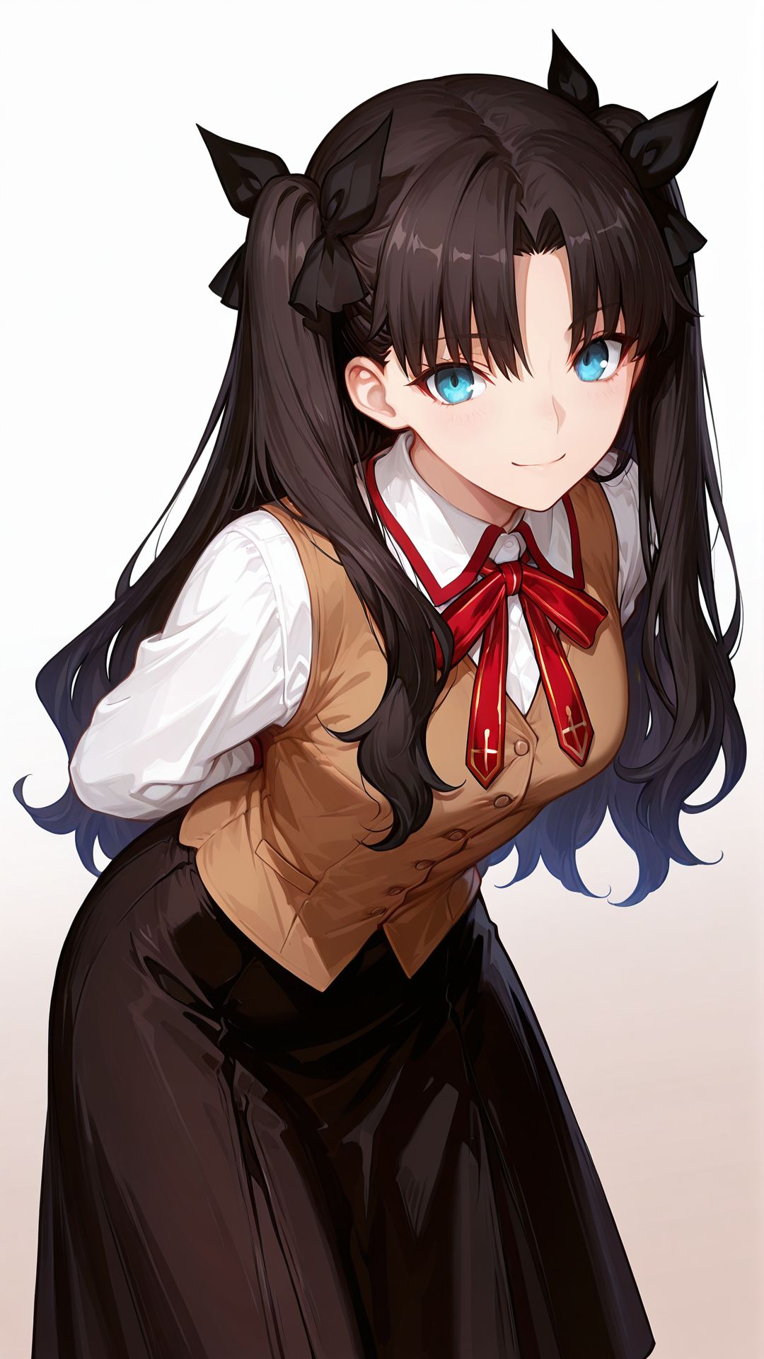 远坂凛 #fate #手机壁纸 #ai绘画,第1张