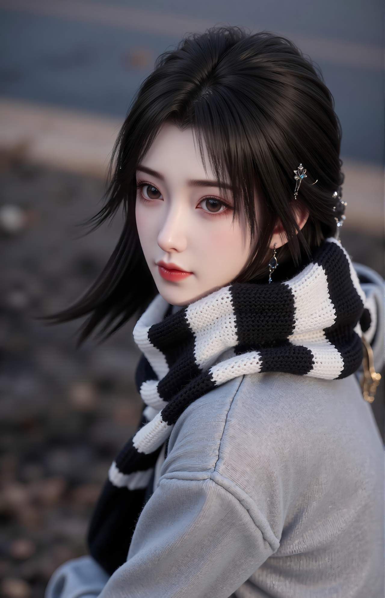 清漪高清壁纸。#国漫 #御姐 #完美身材 #国风古韵 #东方美学,第3张