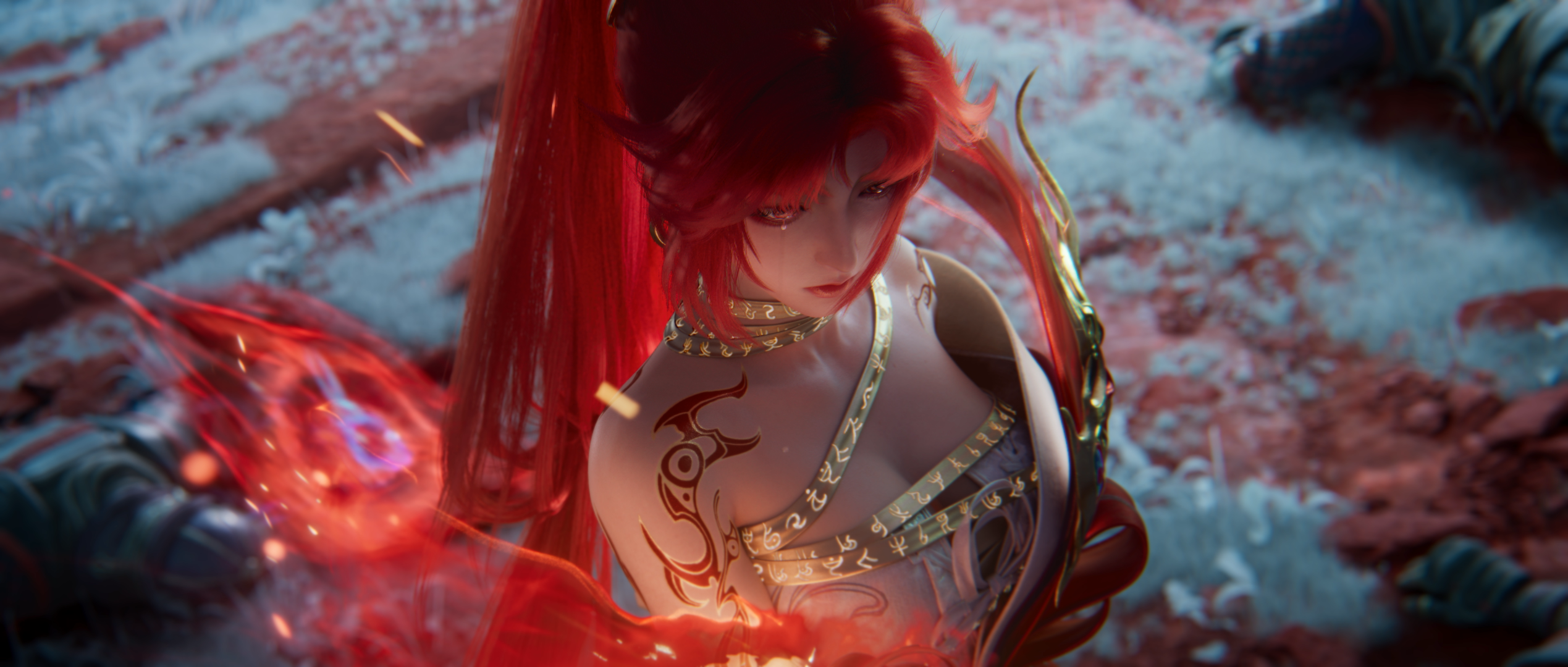 【4P】永劫无间 妖刀姬 游戏壁纸 桌面壁纸 电脑壁纸,第1张