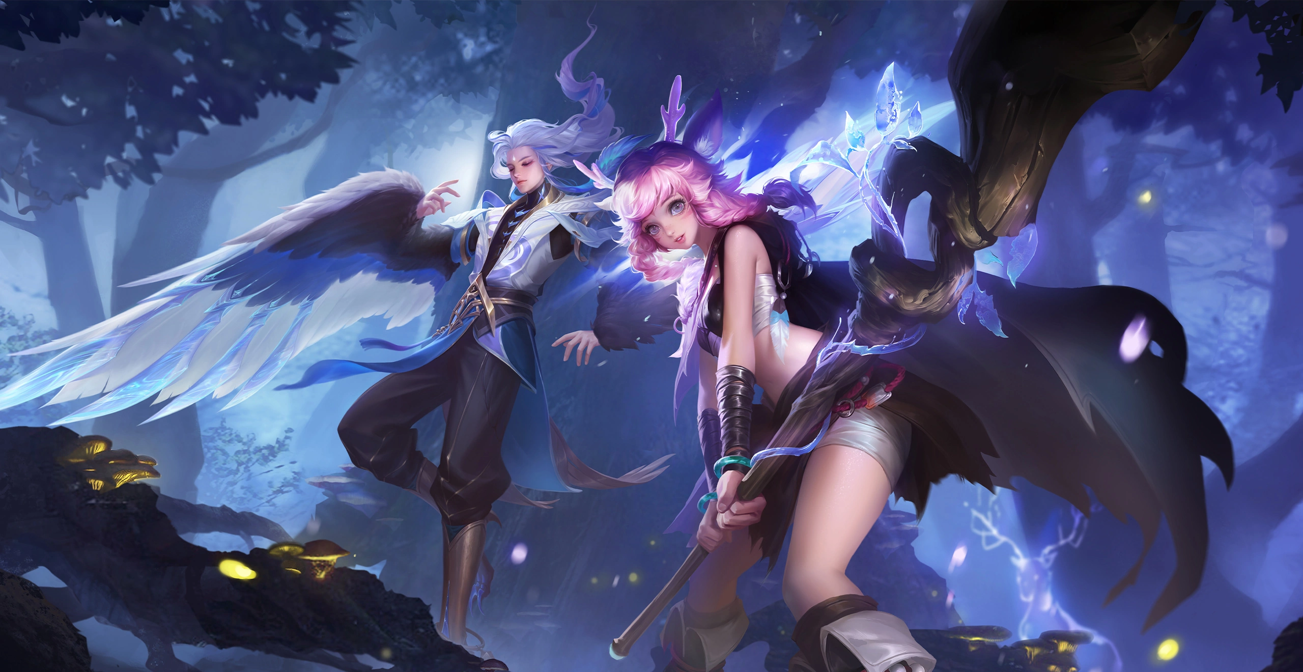 王者荣耀 鹿灵守心 瑶 羁绊无影无踪，藤蔓一斩就断。,第1张