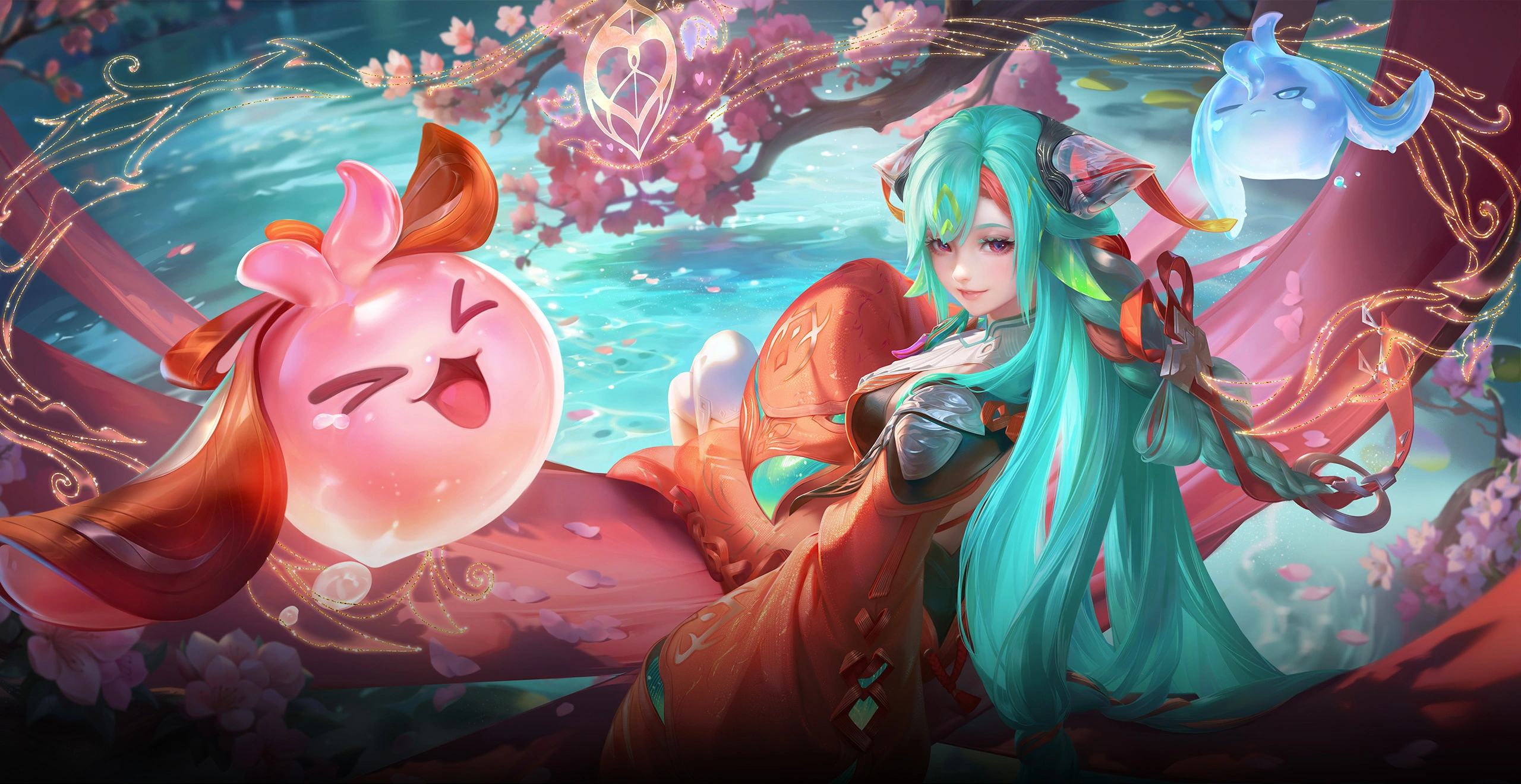 王者荣耀 聆愿之祝 少司缘 眼观六路尘缘事，线牵八方有情人。,第1张