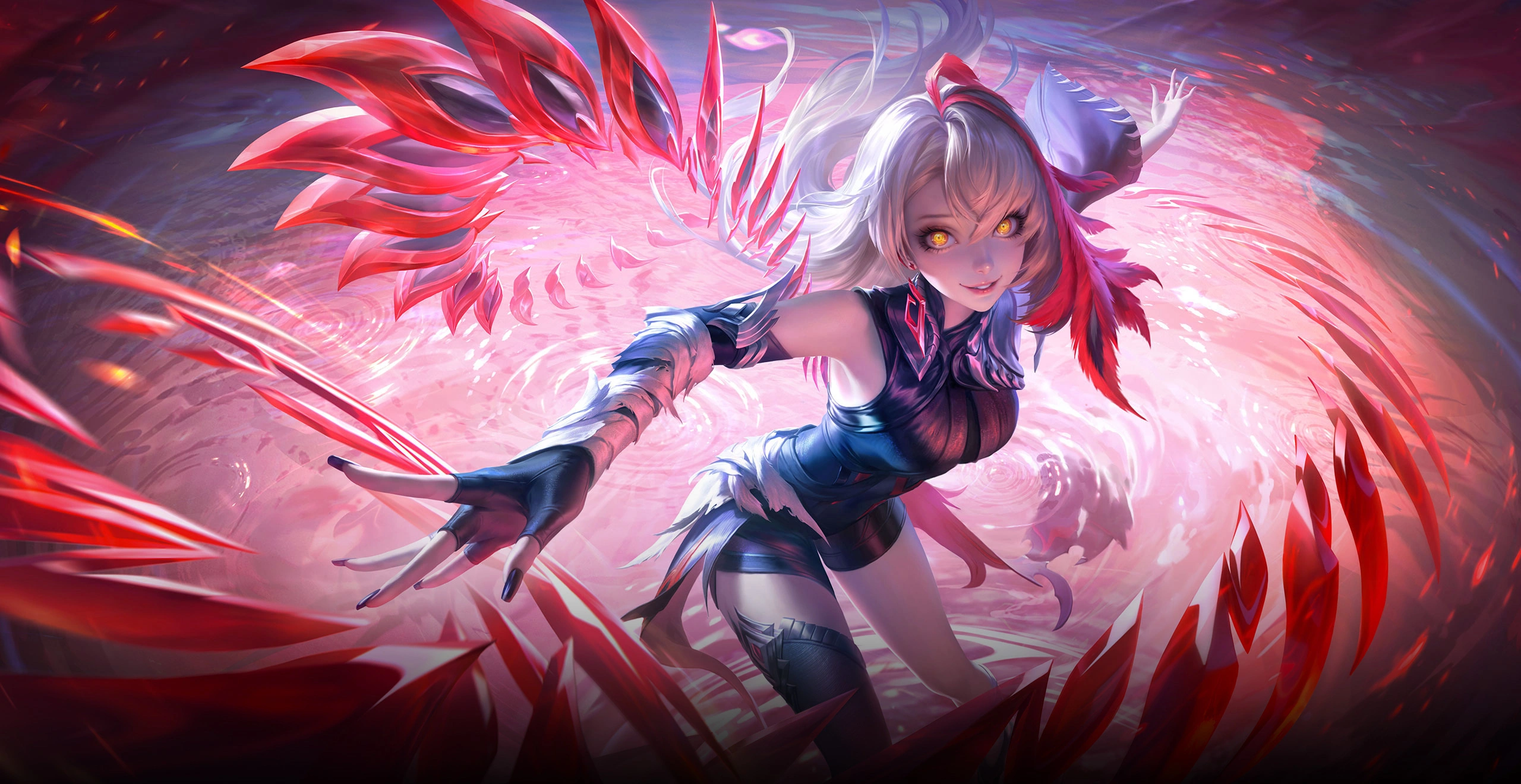 王者荣耀 黯羽东君 影 光明与暗影，交织命运的织锦。,第1张