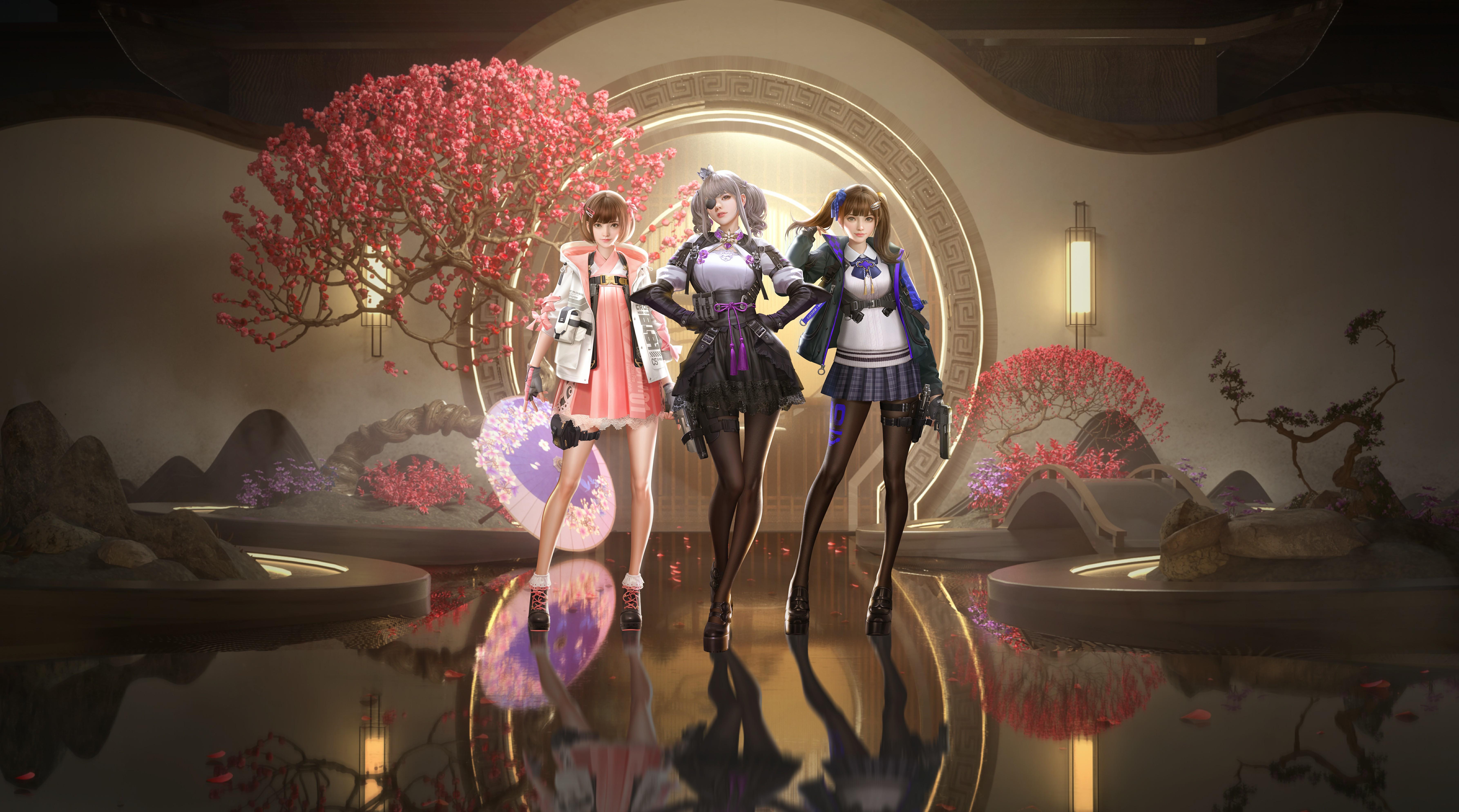 CF 穿越火线手游 关小羽 桌面电脑壁纸,第1张