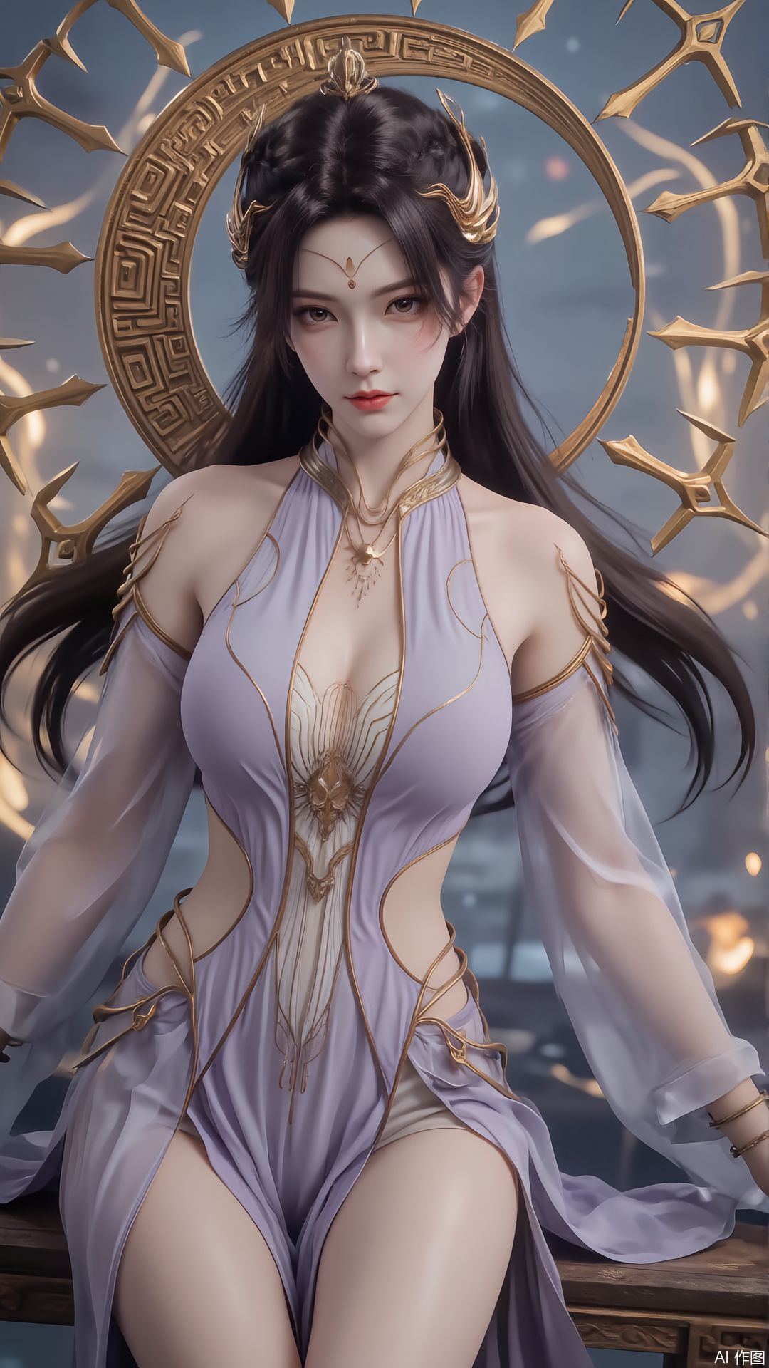 遮天 狠人大帝。#国漫美女 #动漫美图 #完美身材,第1张
