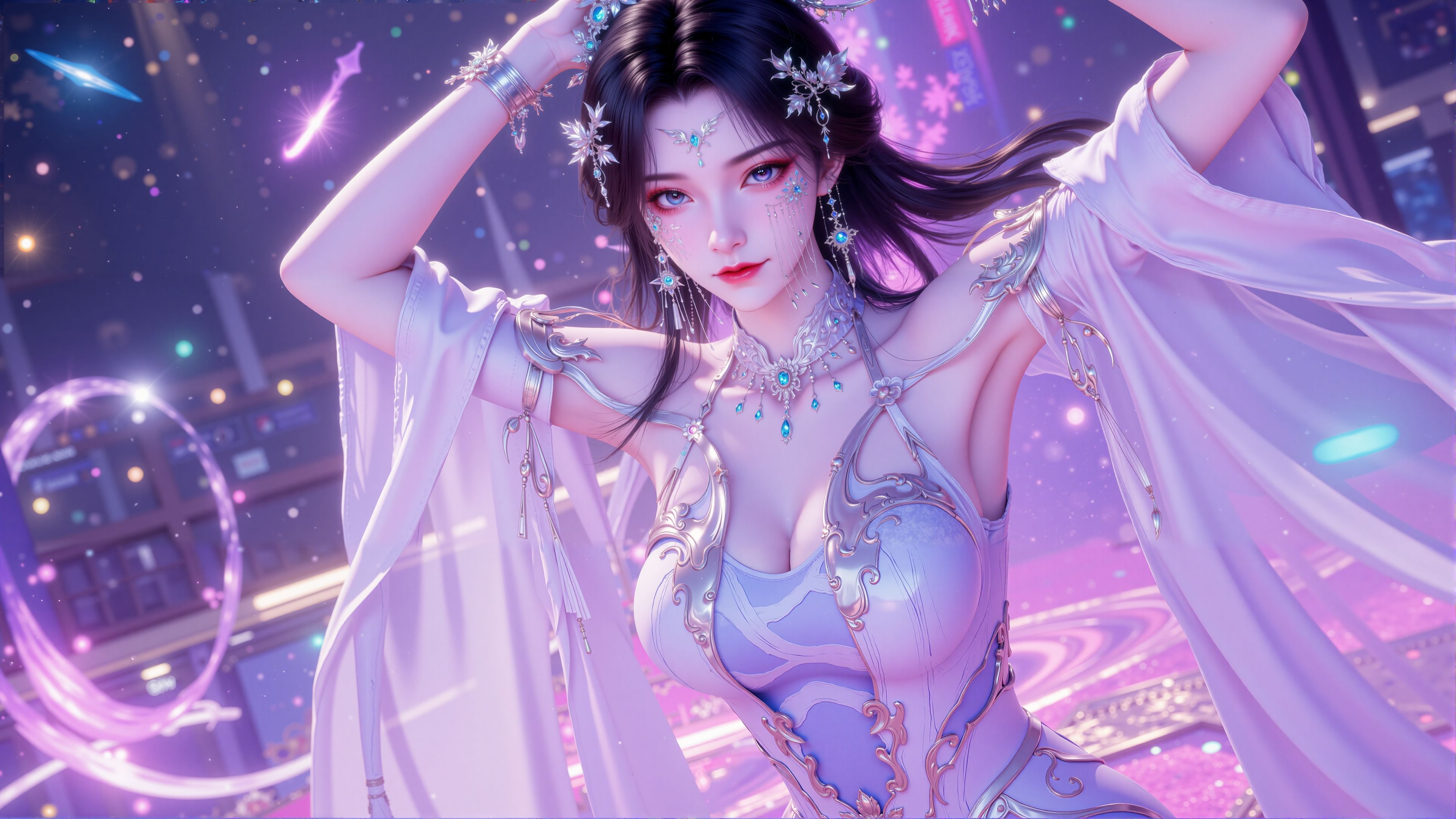 遮天 安妙依 国漫 动漫女神 美女壁纸,第1张