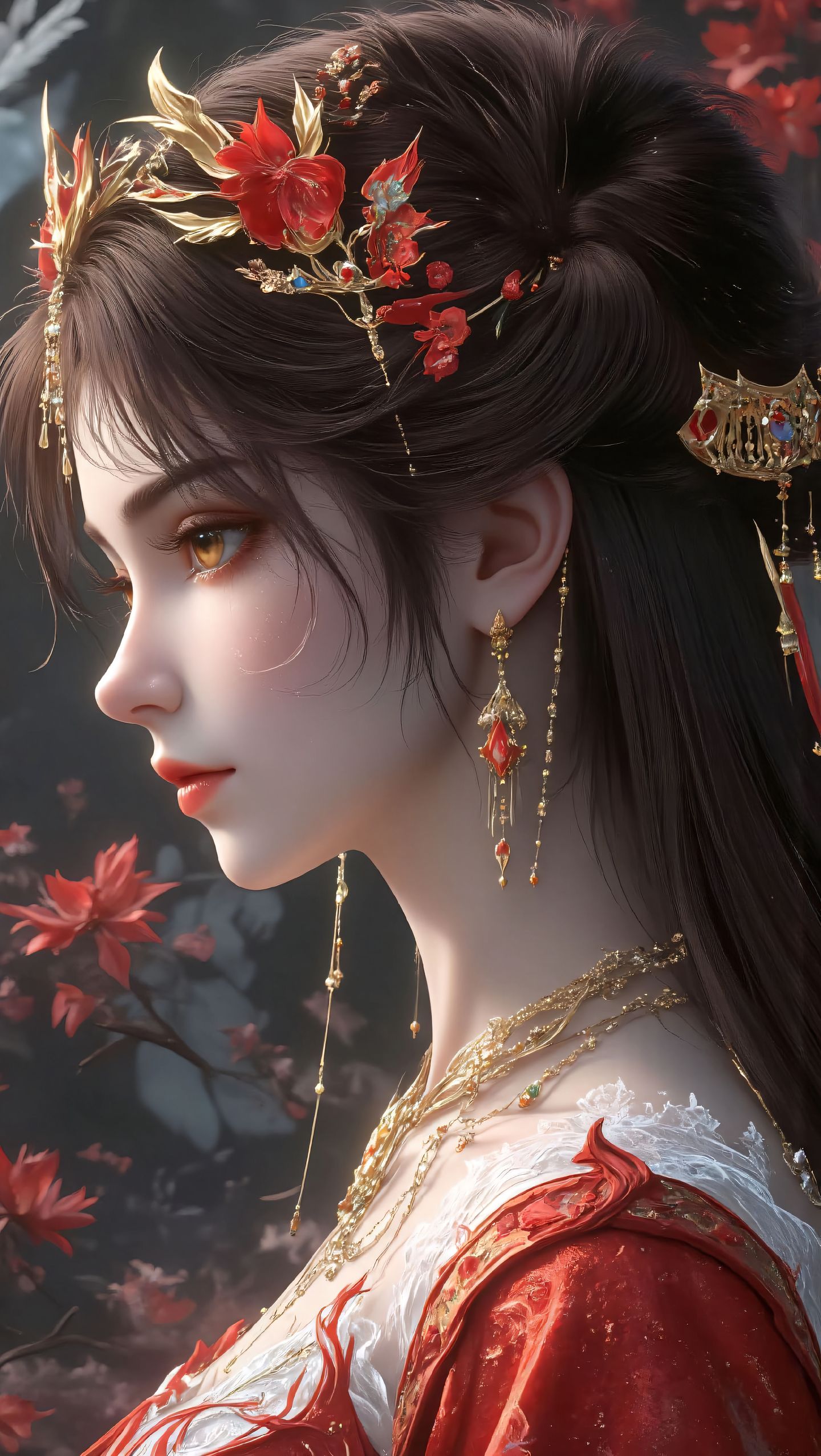 高清壁纸 美图分享 完美世界 火灵儿 全屏高清壁纸,第4张