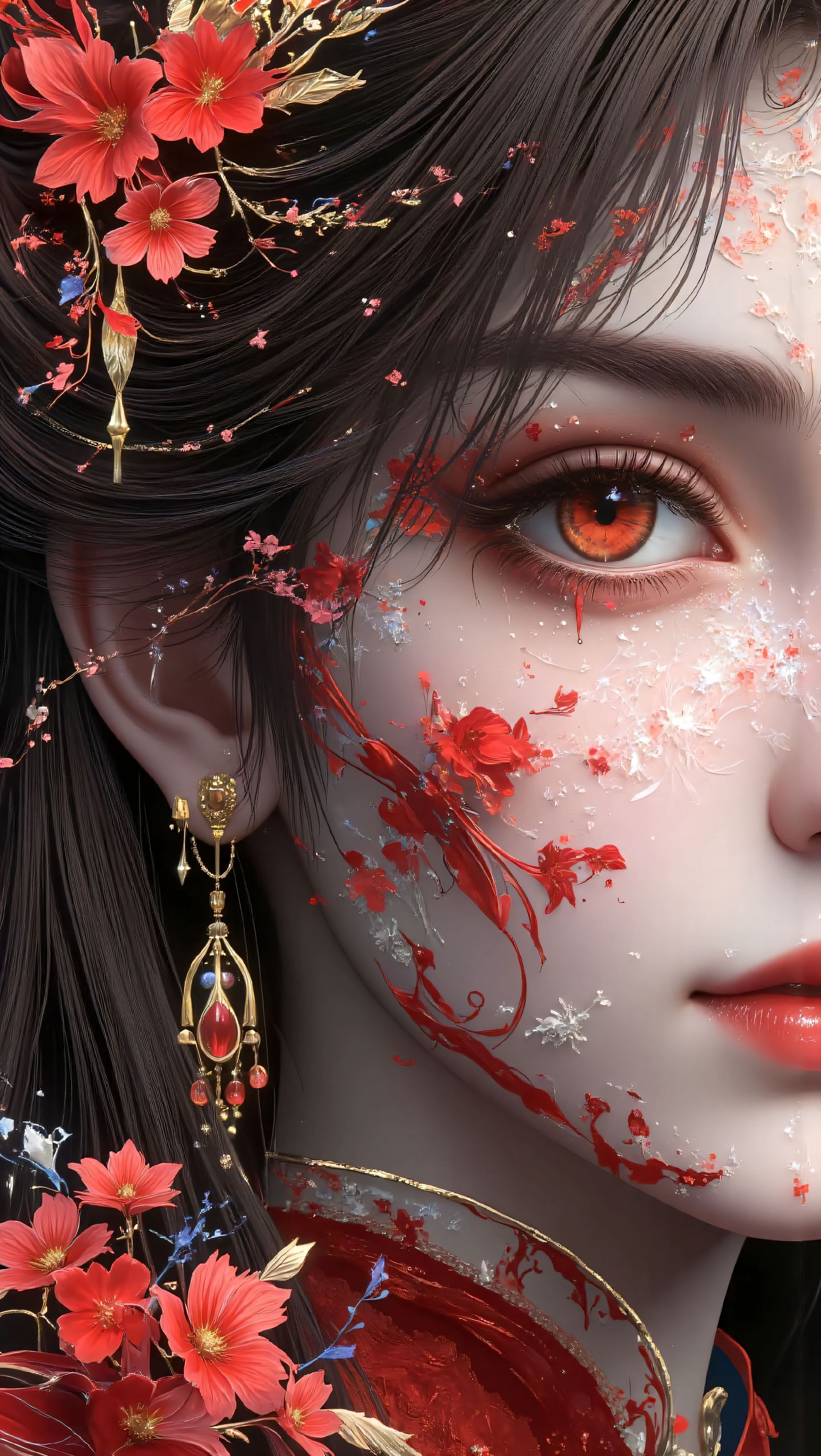 高清壁纸 美图分享 完美世界 火灵儿 全屏高清壁纸,第6张