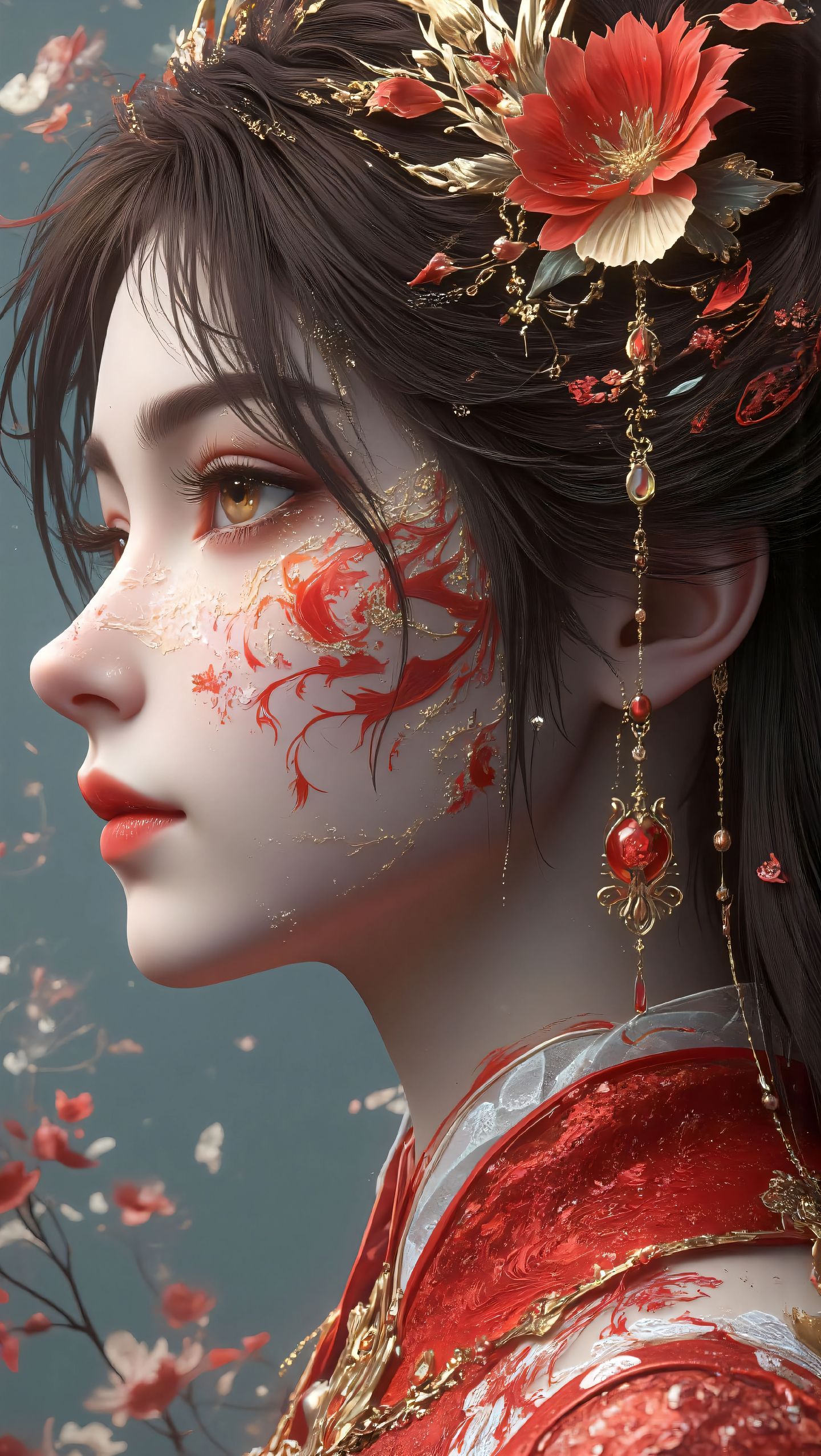 高清壁纸 美图分享 完美世界 火灵儿 全屏高清壁纸,第3张