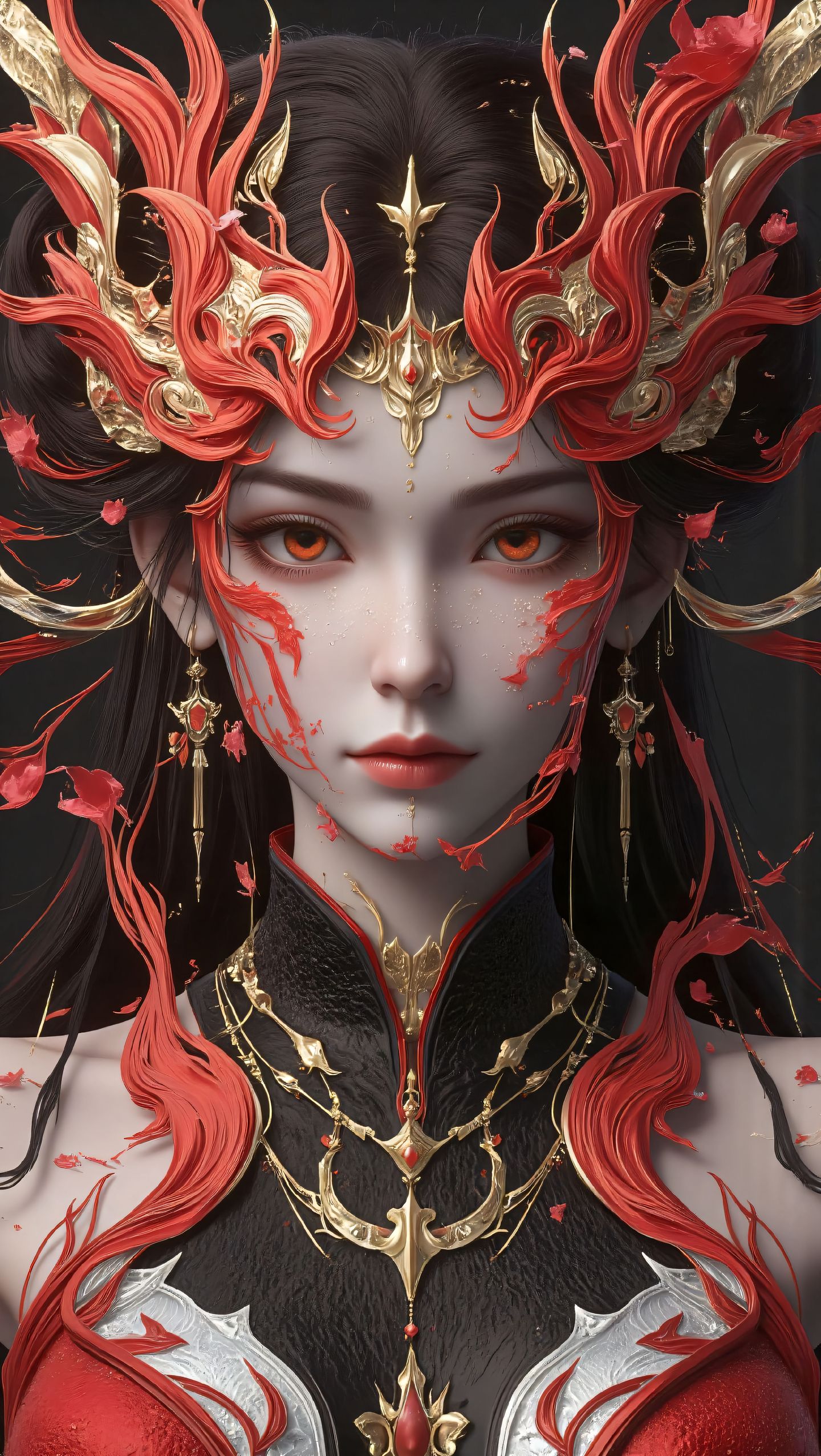 高清壁纸 美图分享 完美世界 火灵儿 全屏高清壁纸,第8张