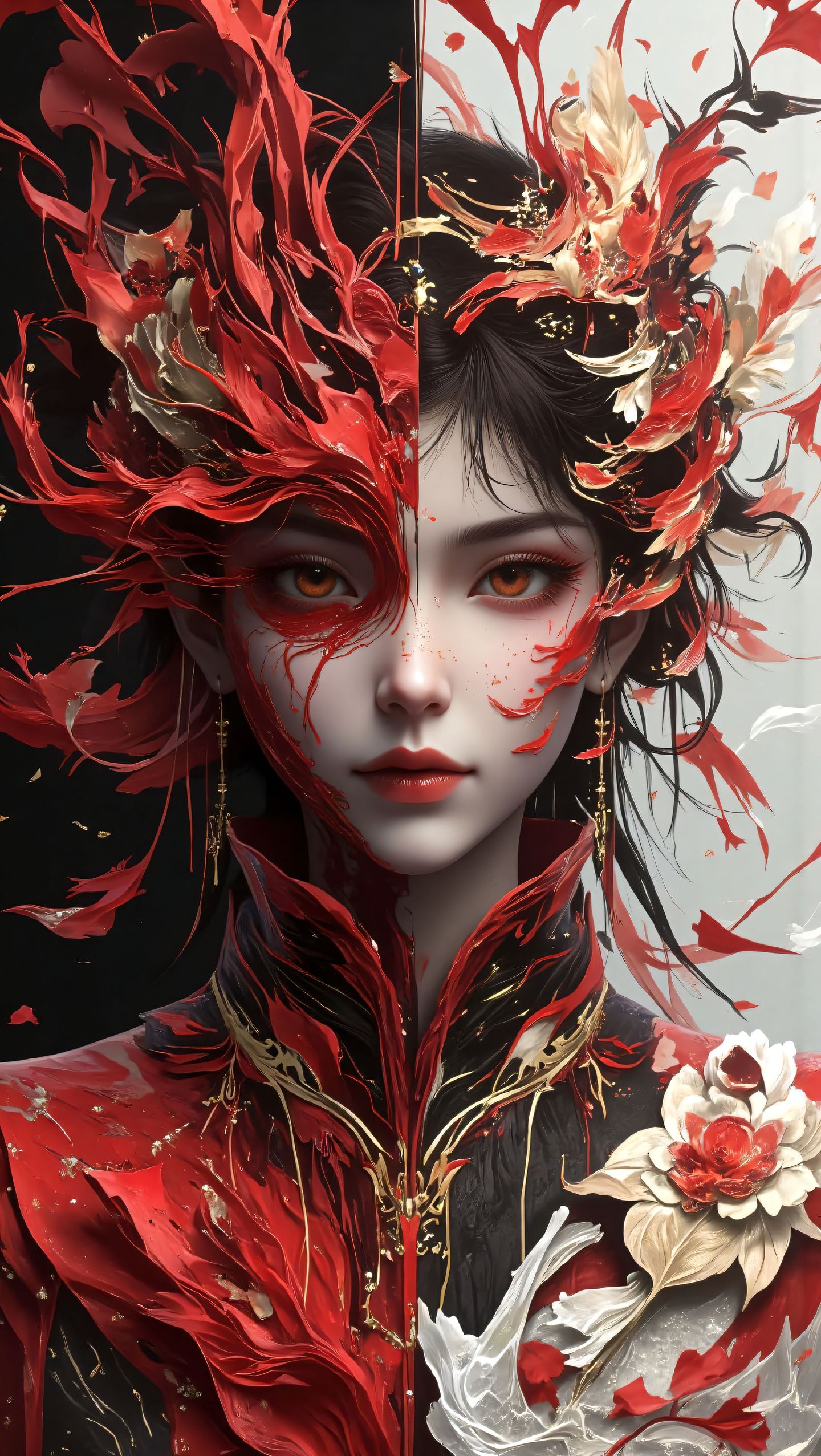 高清壁纸 美图分享 完美世界 火灵儿 全屏高清壁纸,第7张