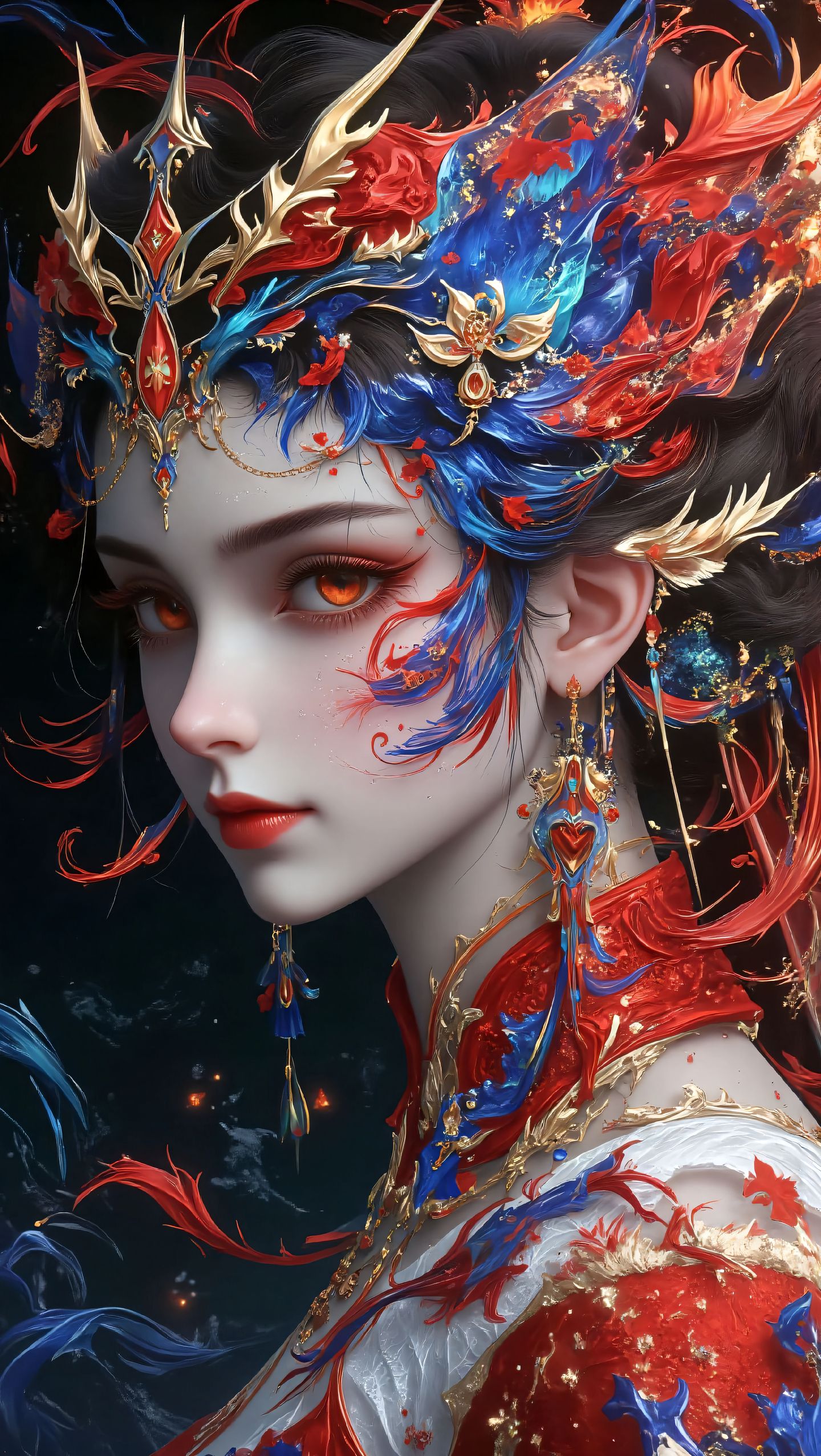 高清壁纸 美图分享 完美世界 火灵儿 全屏高清壁纸,第9张