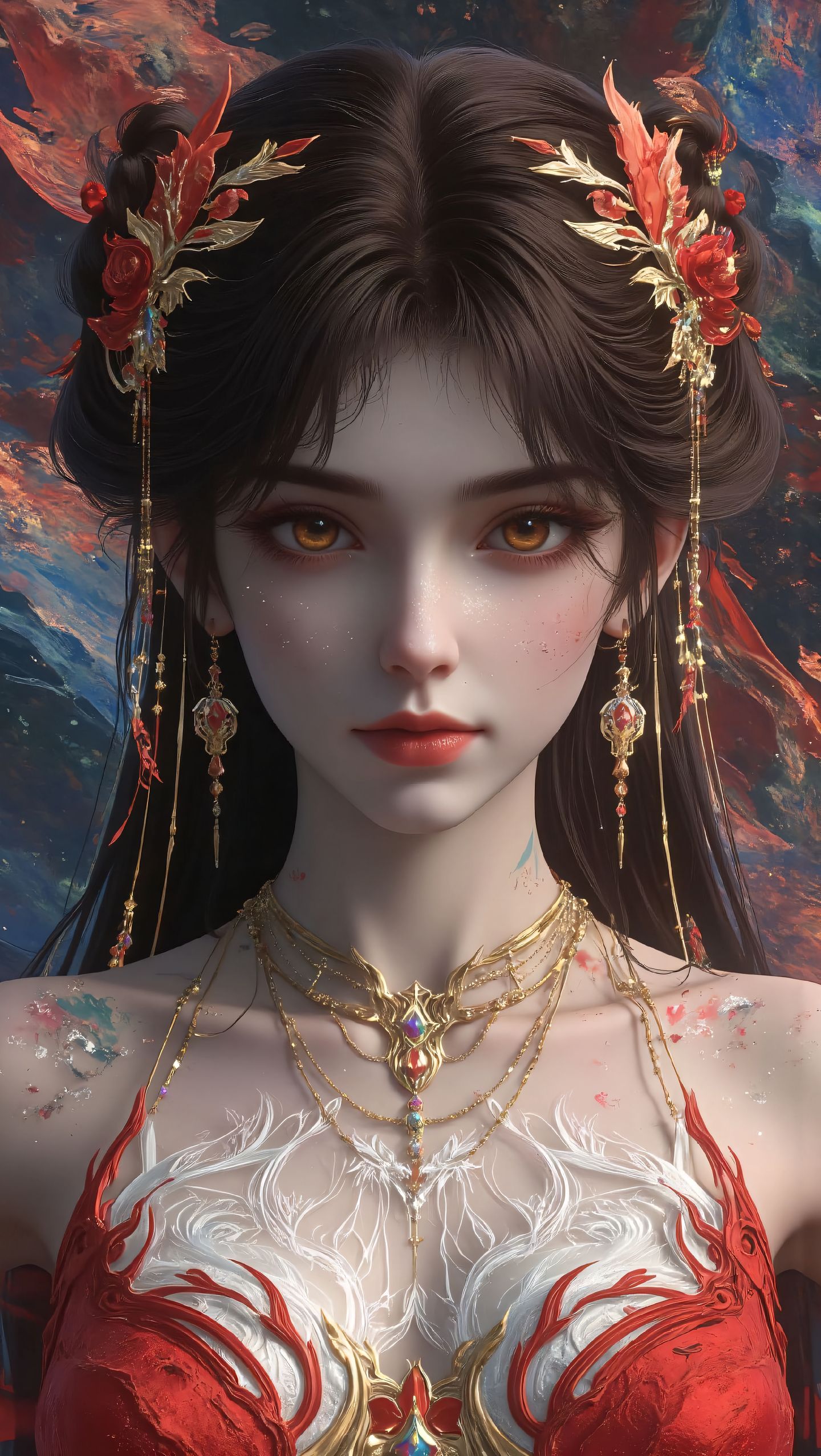 高清壁纸 美图分享 完美世界 火灵儿 全屏高清壁纸,第12张