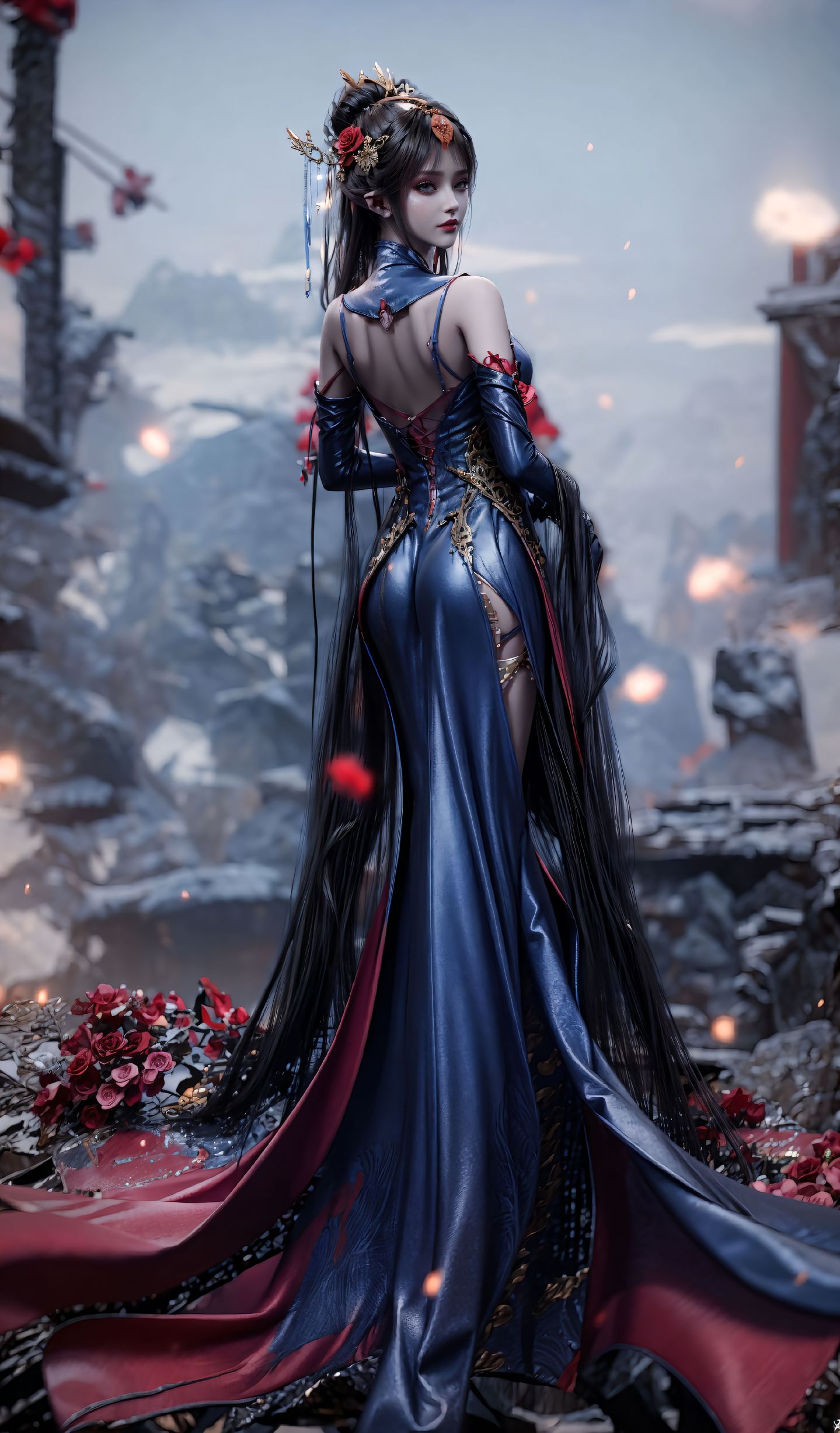 斗破苍穹 凤清儿 高清壁纸 国漫女神 动漫壁纸 古风,第1张