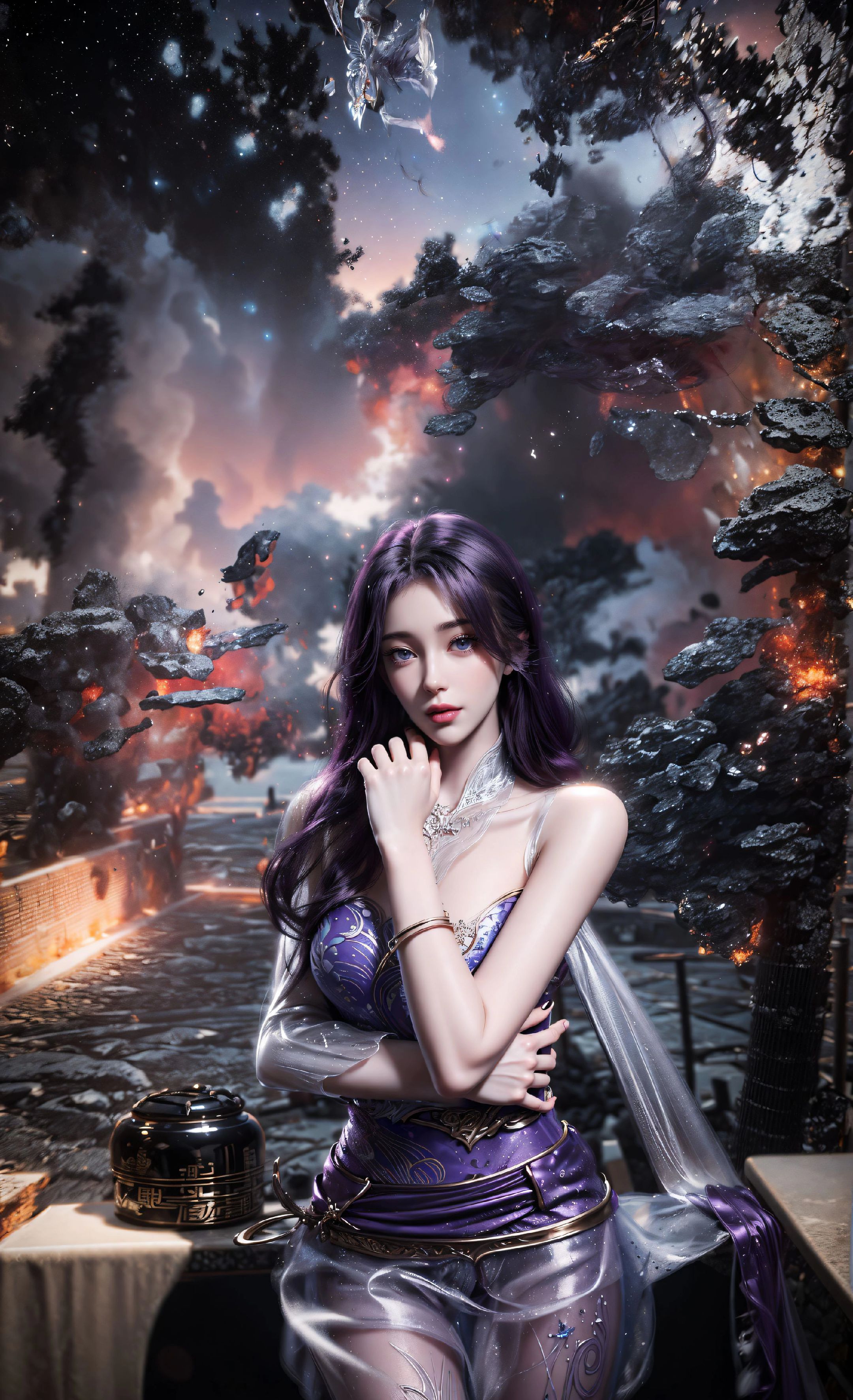 高清壁纸 国漫女神 完美世界 云曦 美图分享,第7张