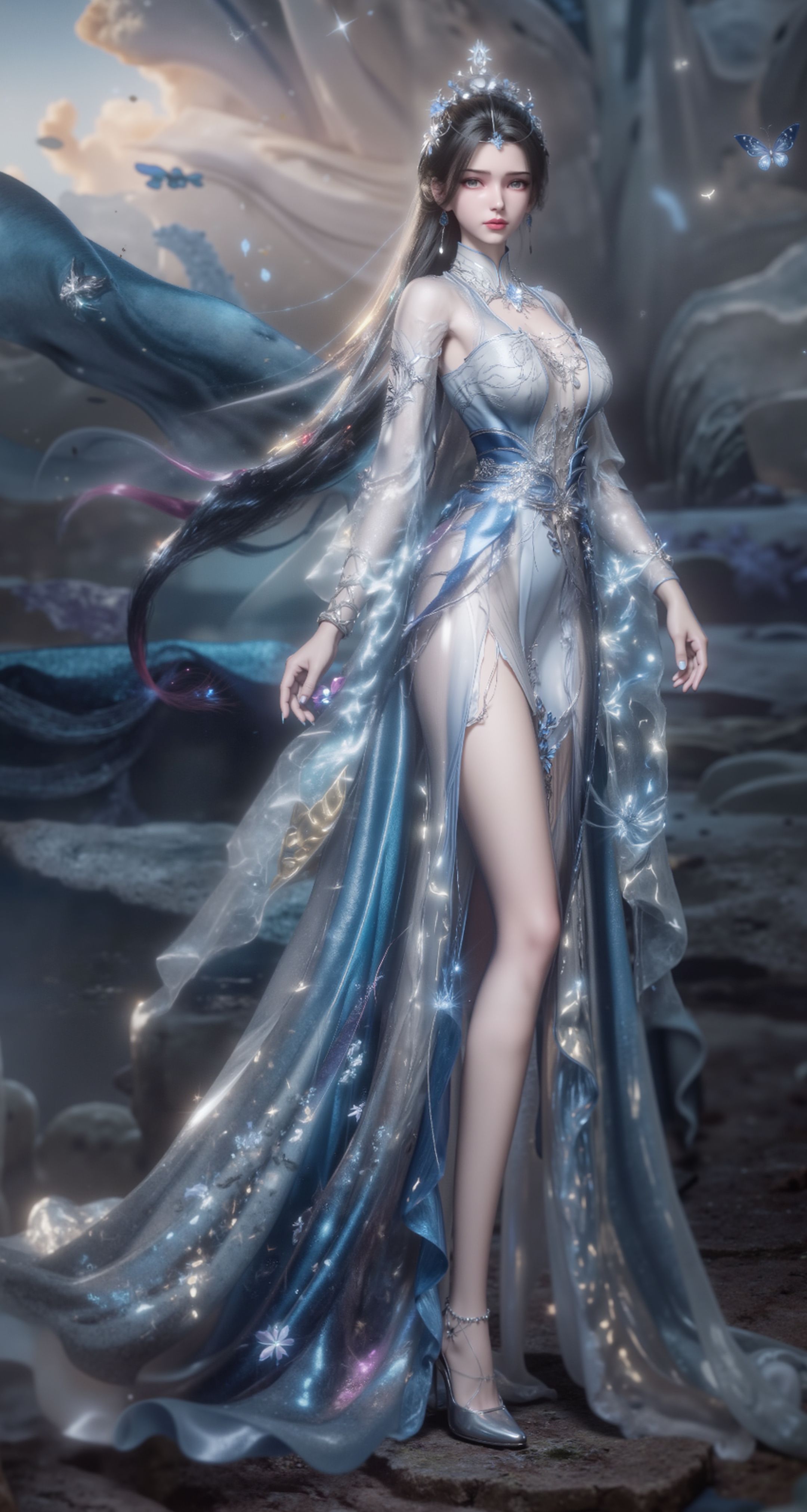 国漫美女 仙逆 李慕婉 国漫国风,第1张