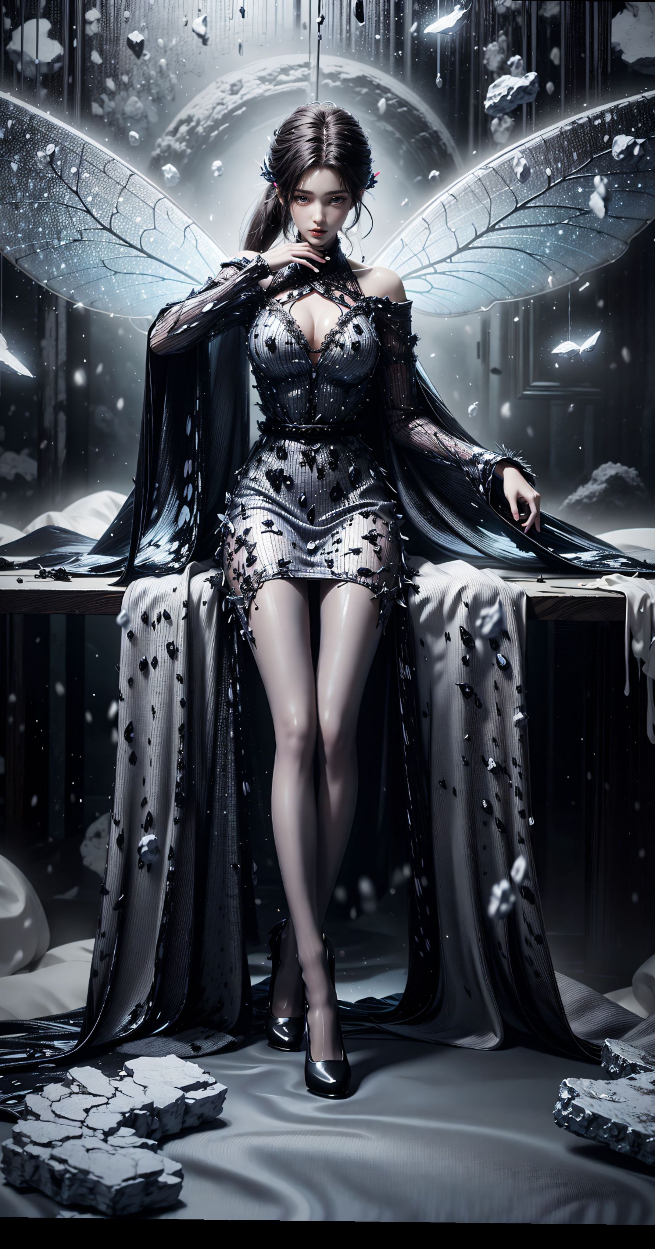 火灵儿 国漫美女 长腿女神 身材好就是好 画面太美,第4张