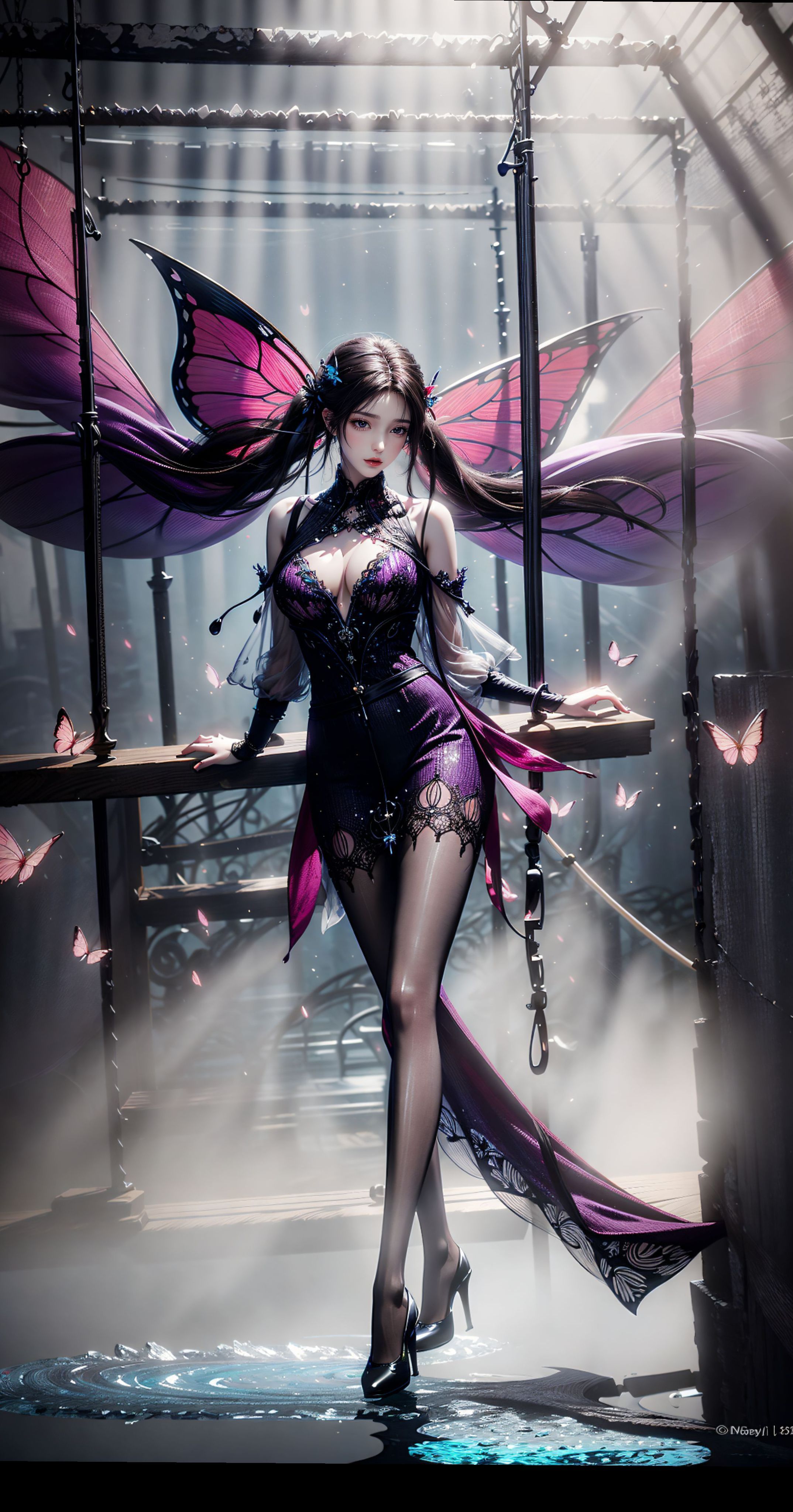 火灵儿 国漫美女 长腿女神 身材好就是好 画面太美,第6张