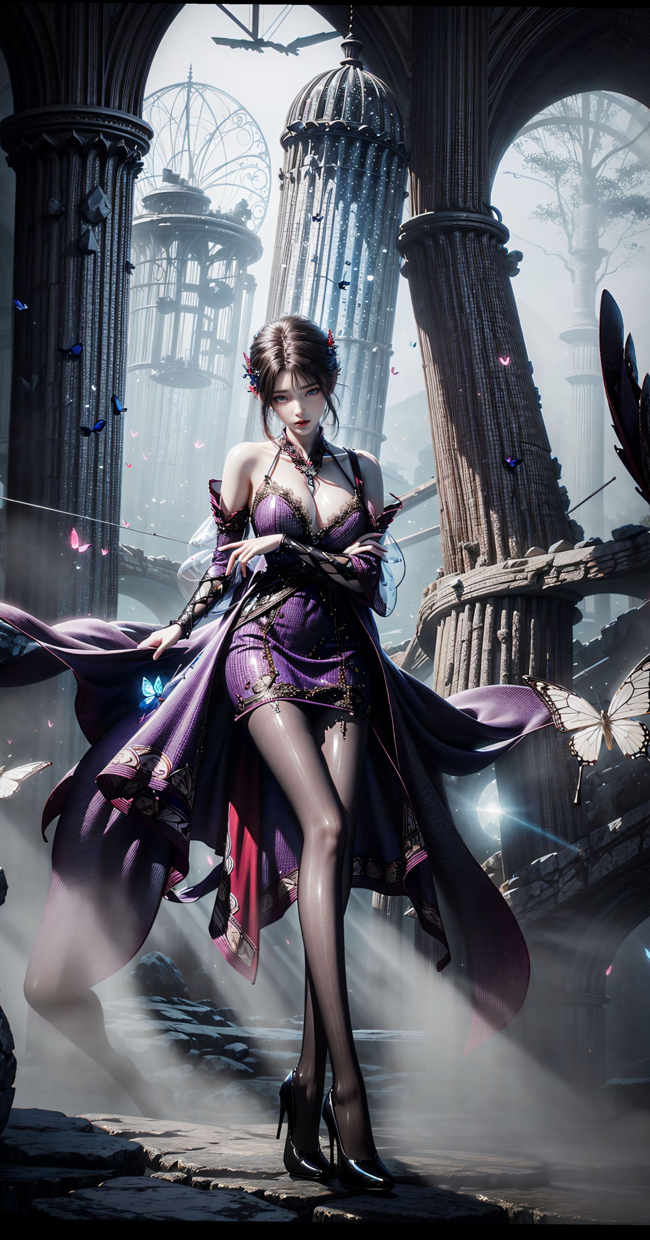 火灵儿 国漫美女 长腿女神 身材好就是好 画面太美,第9张